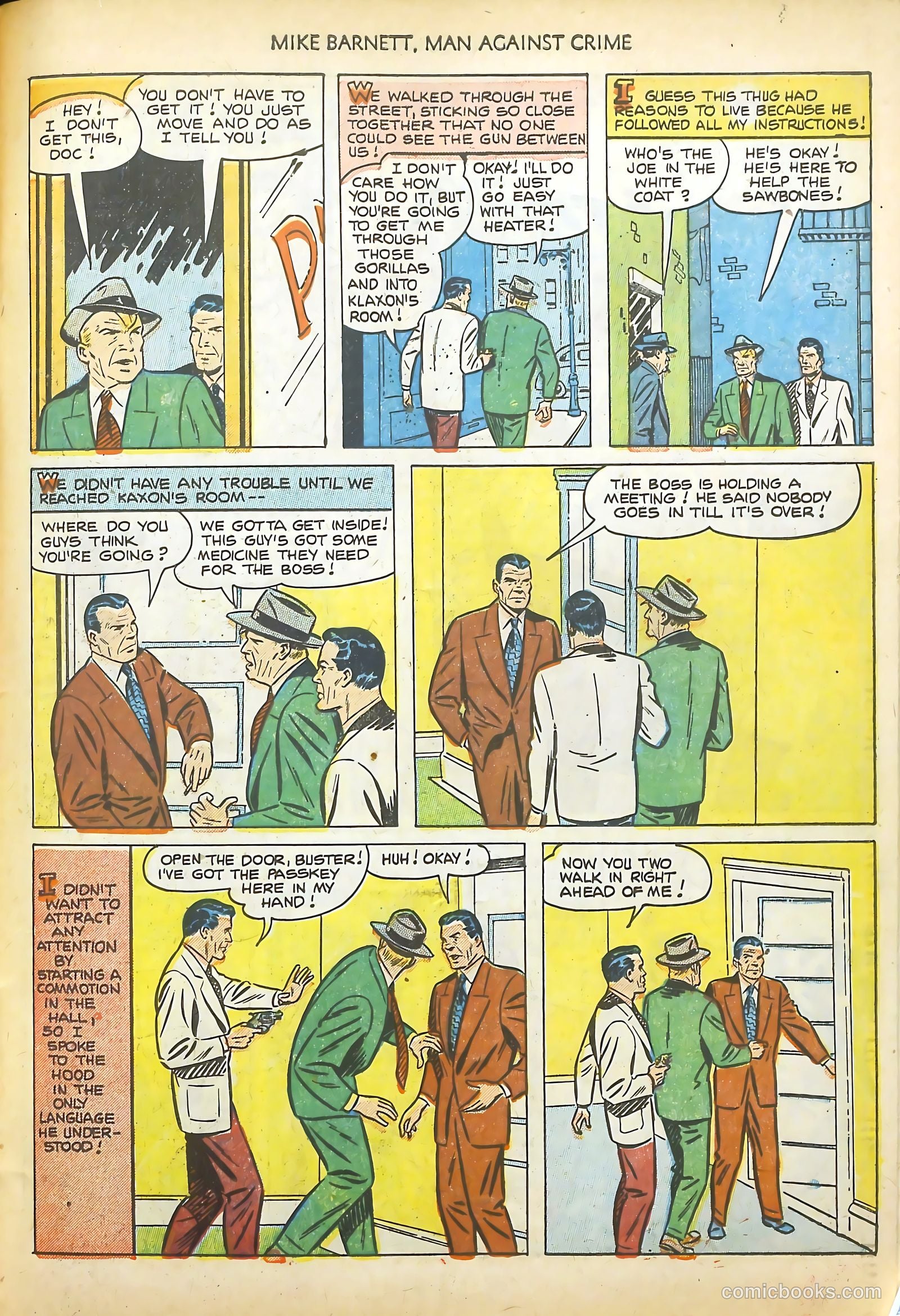 Mike Barnett, Man Against Crime #2 — page 27 of 36