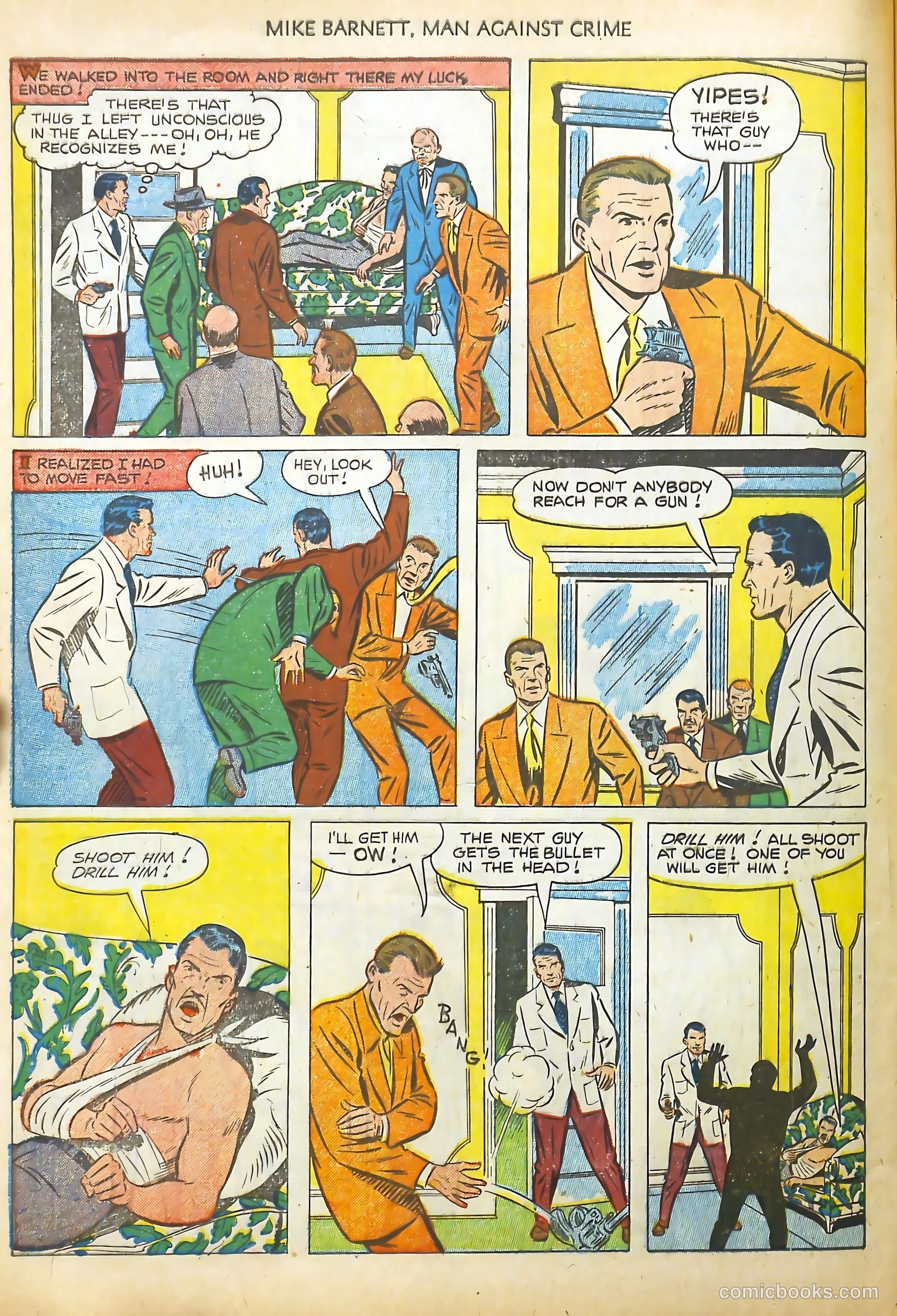 Mike Barnett, Man Against Crime #2 — page 28 of 36