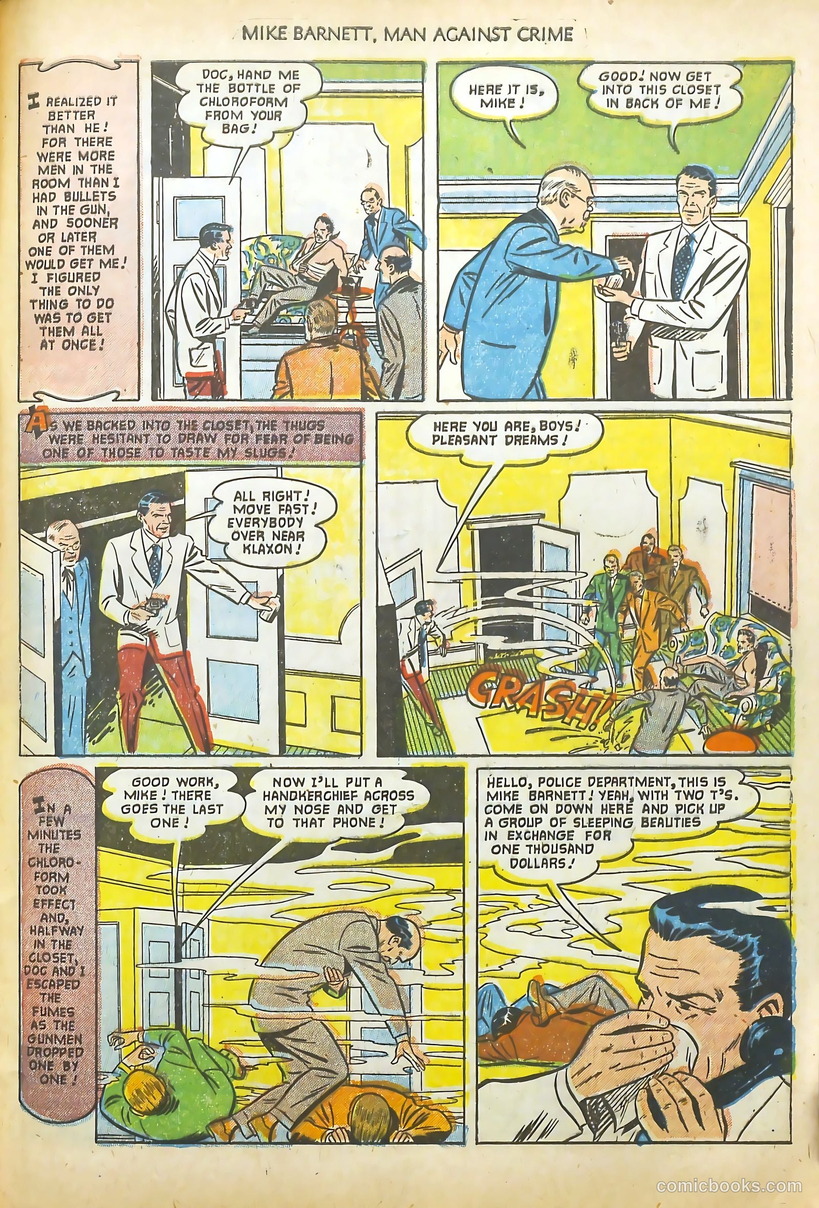 Mike Barnett, Man Against Crime #2 — page 29 of 36