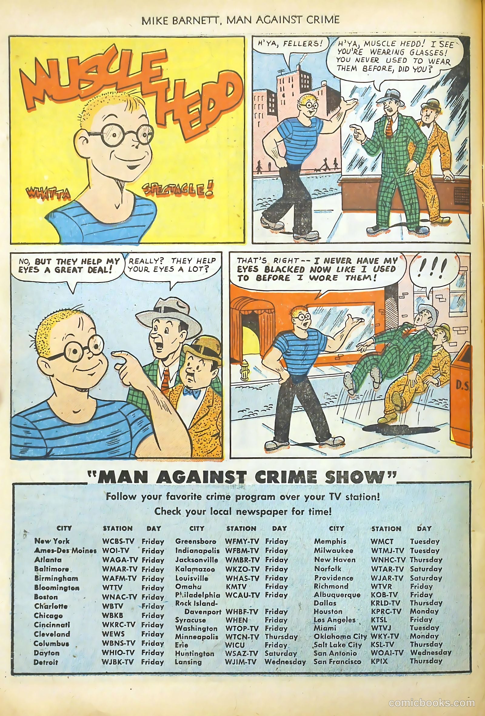 Mike Barnett, Man Against Crime #2 — page 30 of 36