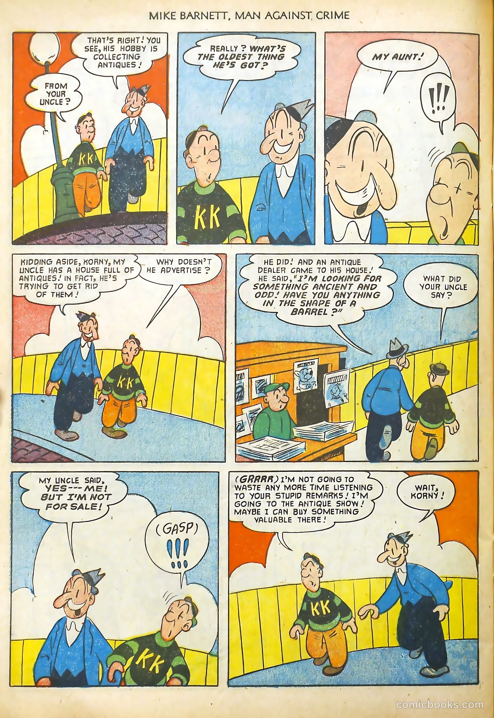 Mike Barnett, Man Against Crime #2 — page 32 of 36