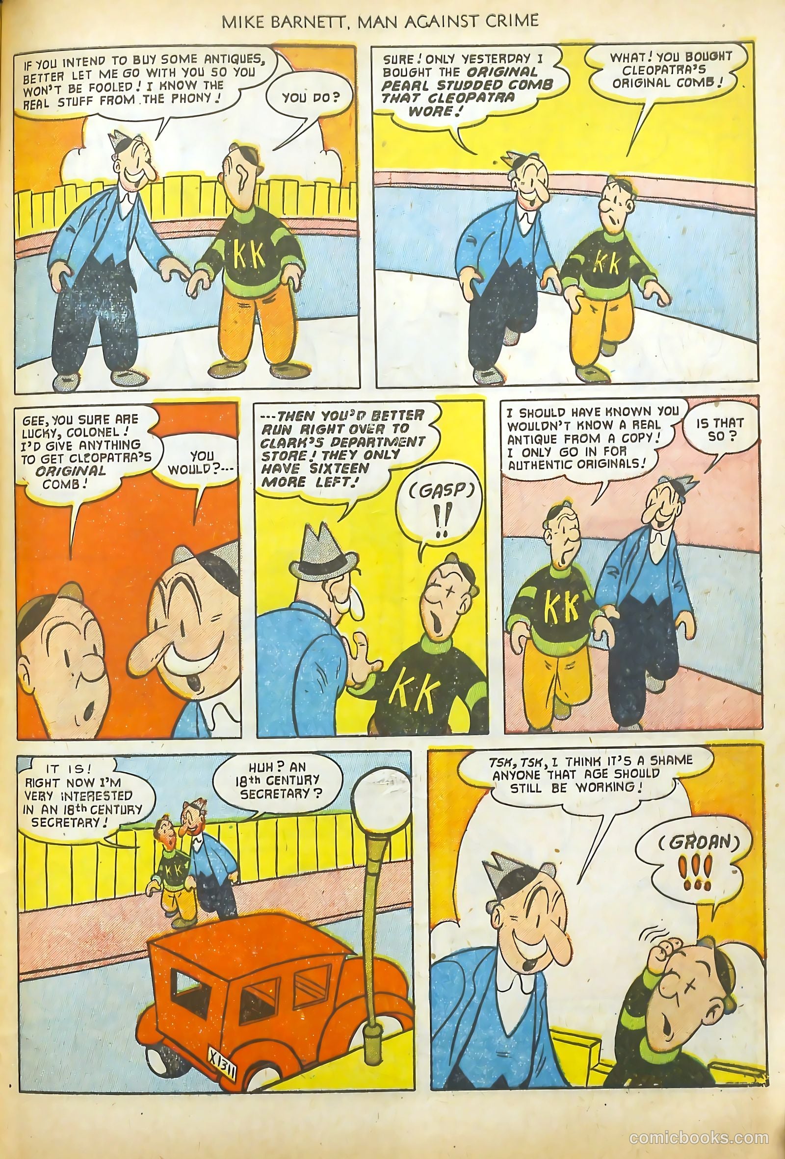 Mike Barnett, Man Against Crime #2 — page 33 of 36