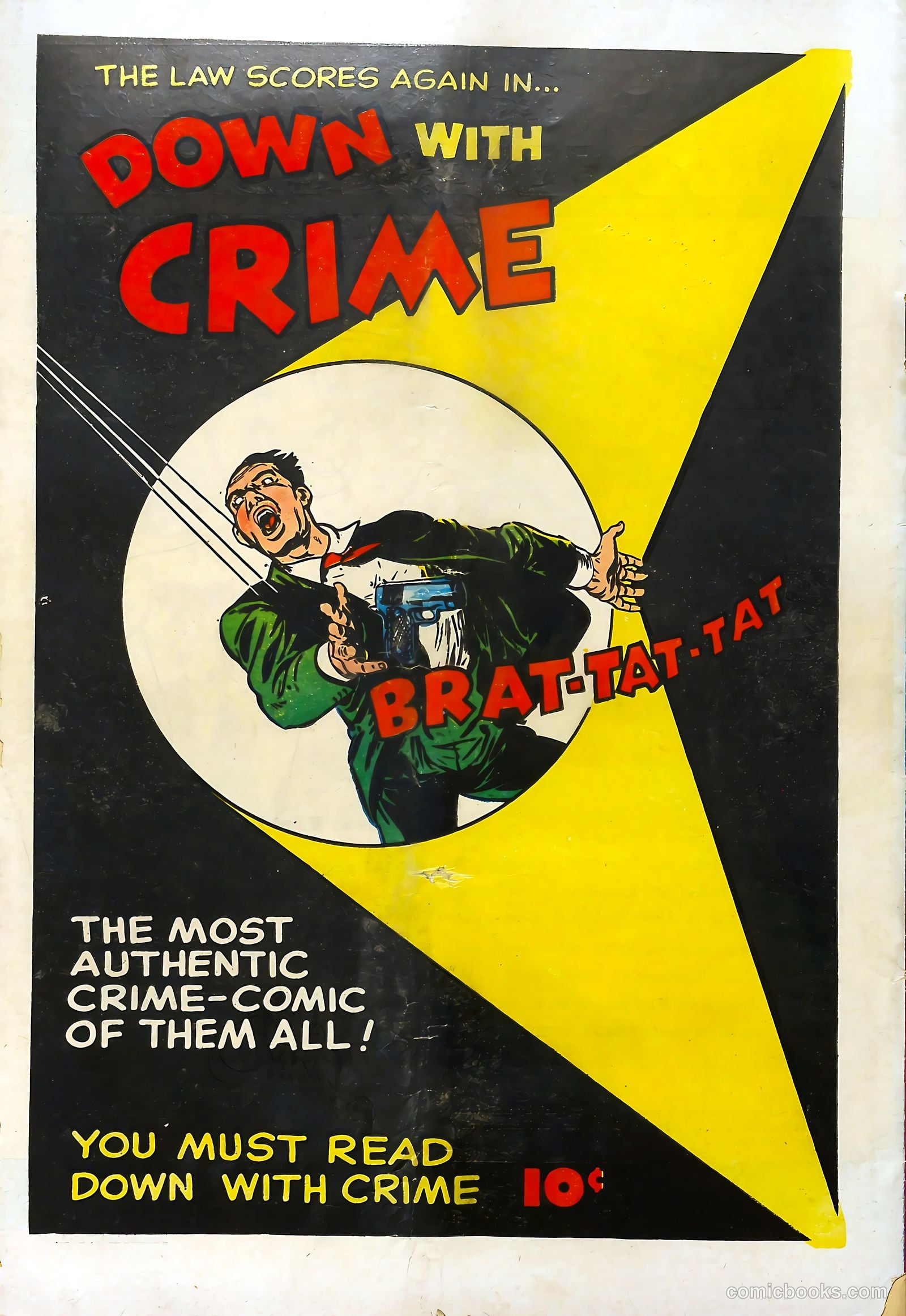 Mike Barnett, Man Against Crime #2 — page 36 of 36