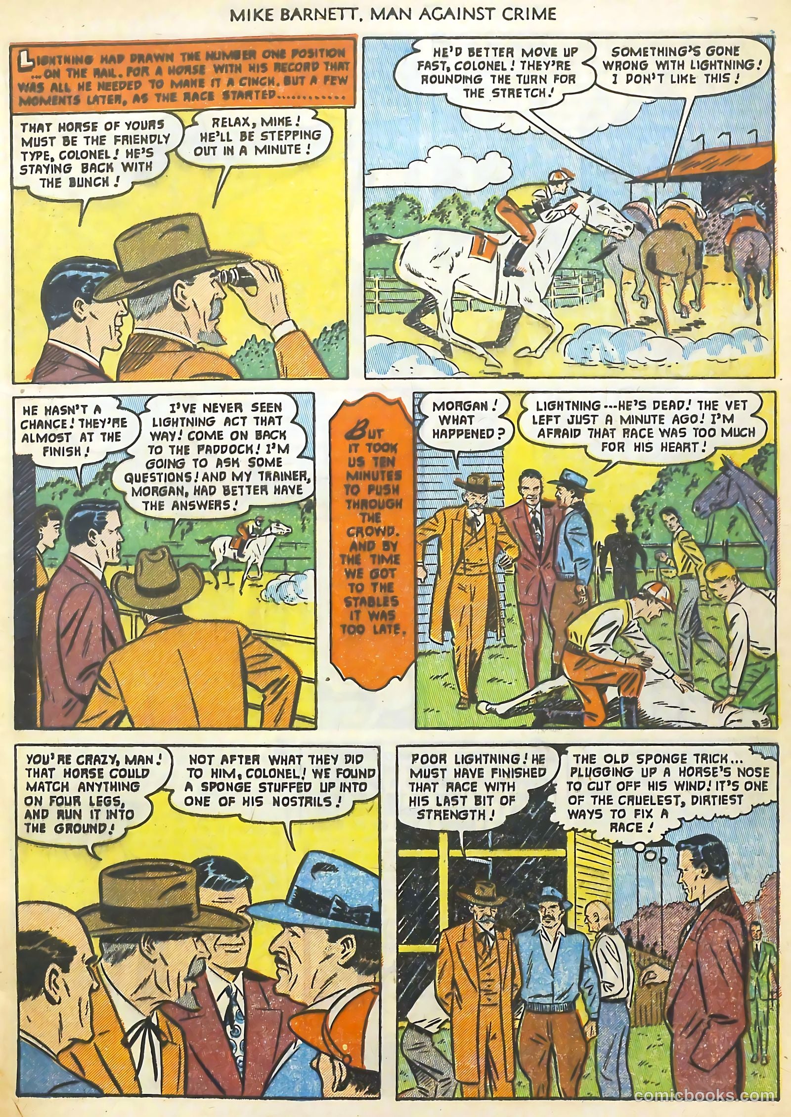 Mike Barnett, Man Against Crime #3 — page 5 of 36