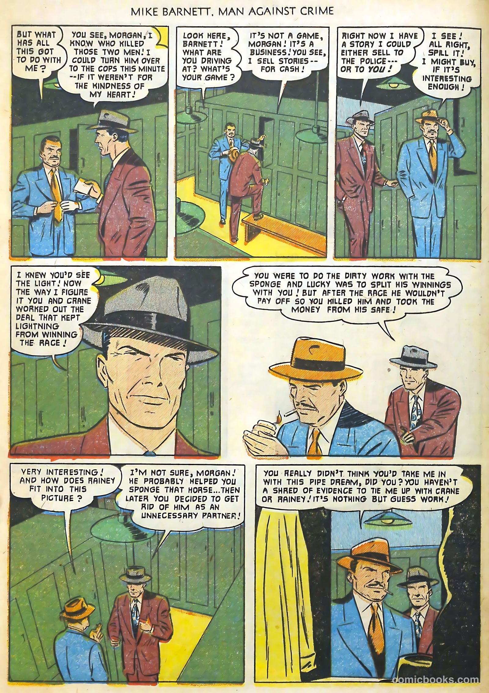 Mike Barnett, Man Against Crime #3 — page 12 of 36