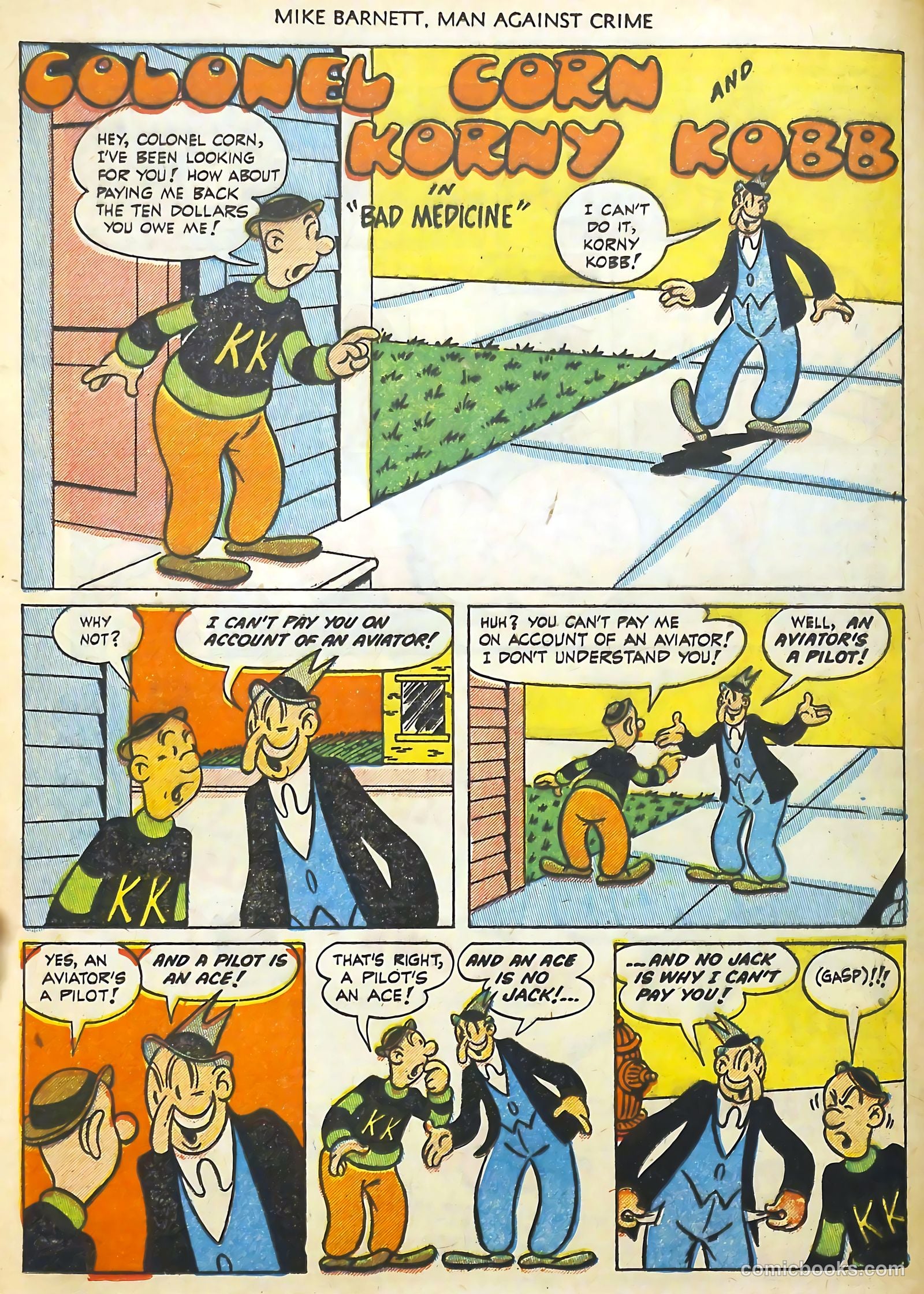 Mike Barnett, Man Against Crime #3 — page 16 of 36
