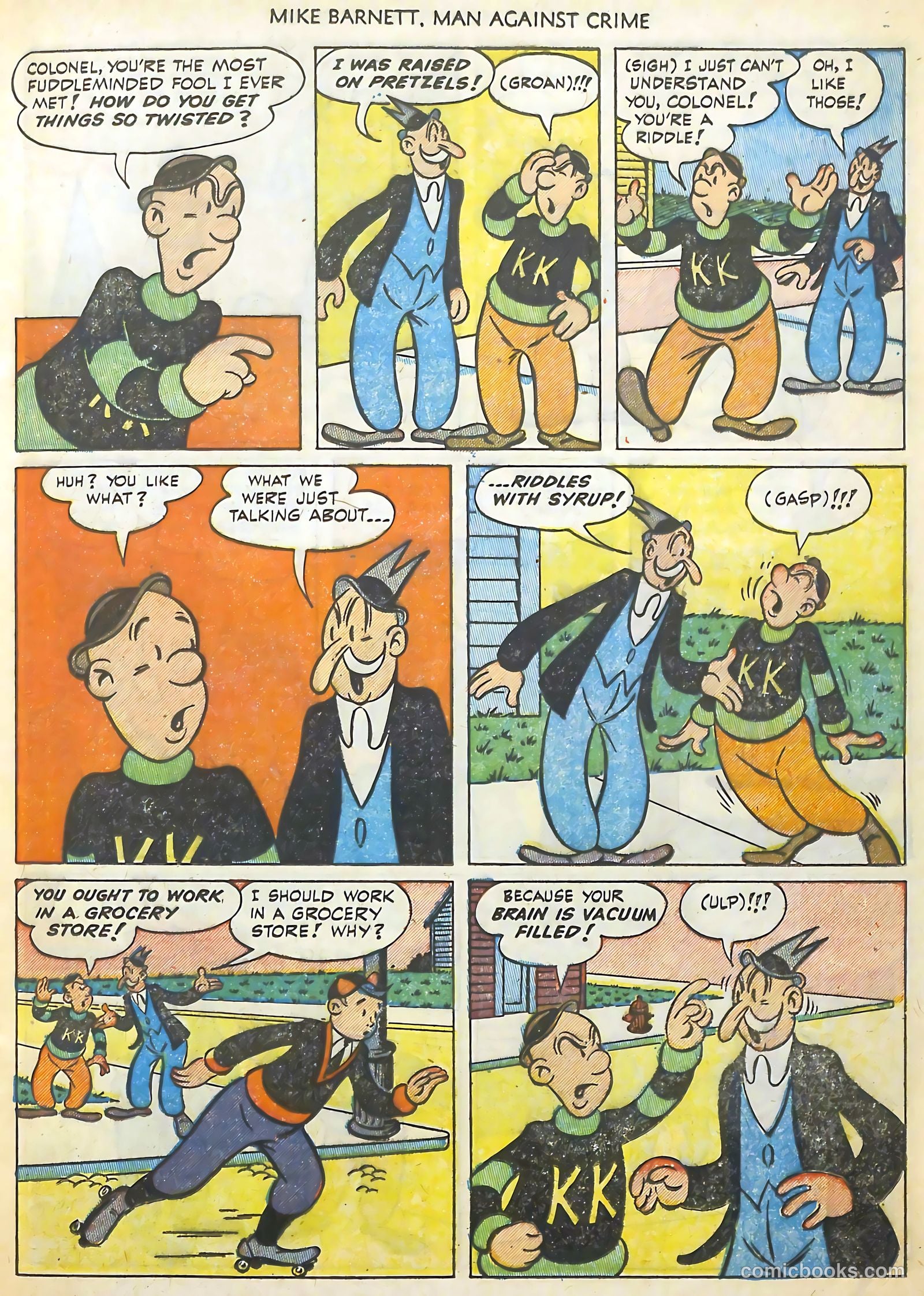Mike Barnett, Man Against Crime #3 — page 17 of 36