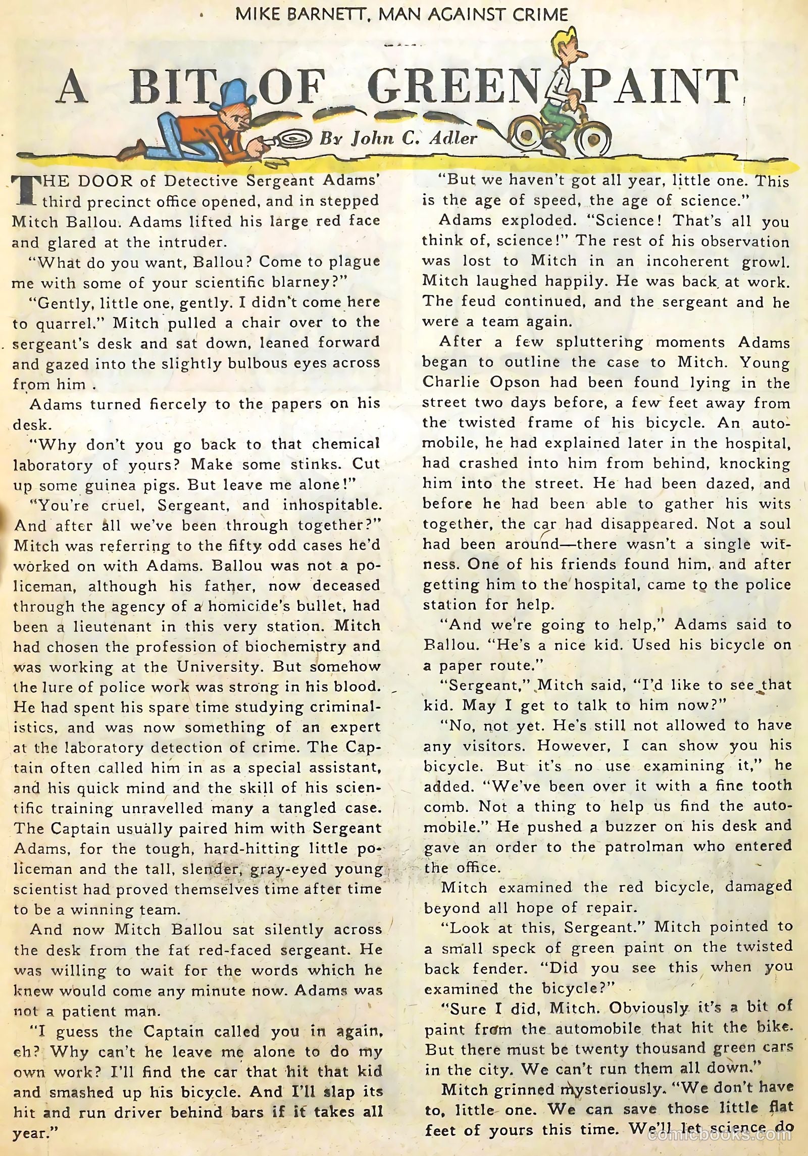 Mike Barnett, Man Against Crime #3 — page 20 of 36