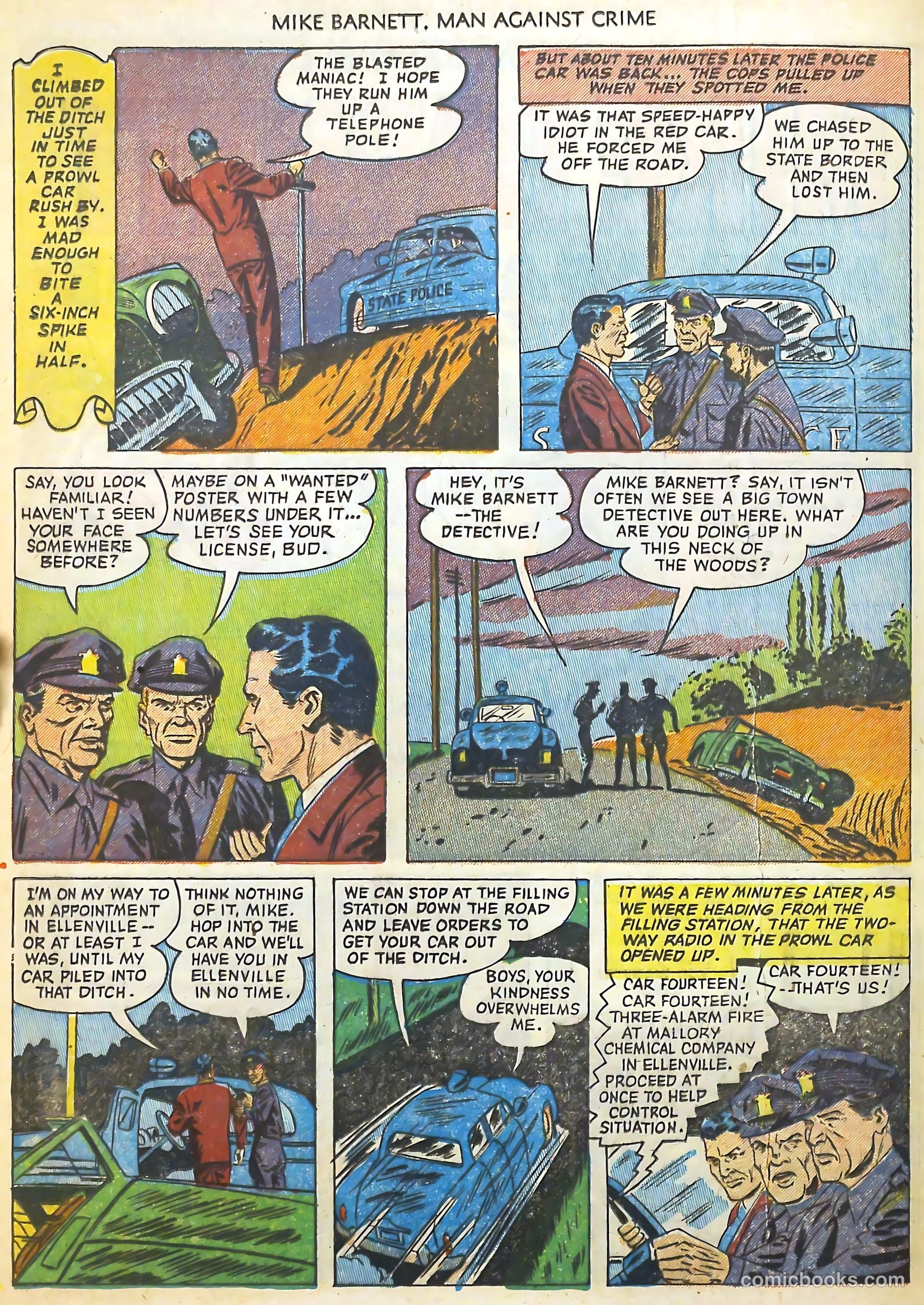Mike Barnett, Man Against Crime #3 — page 24 of 36