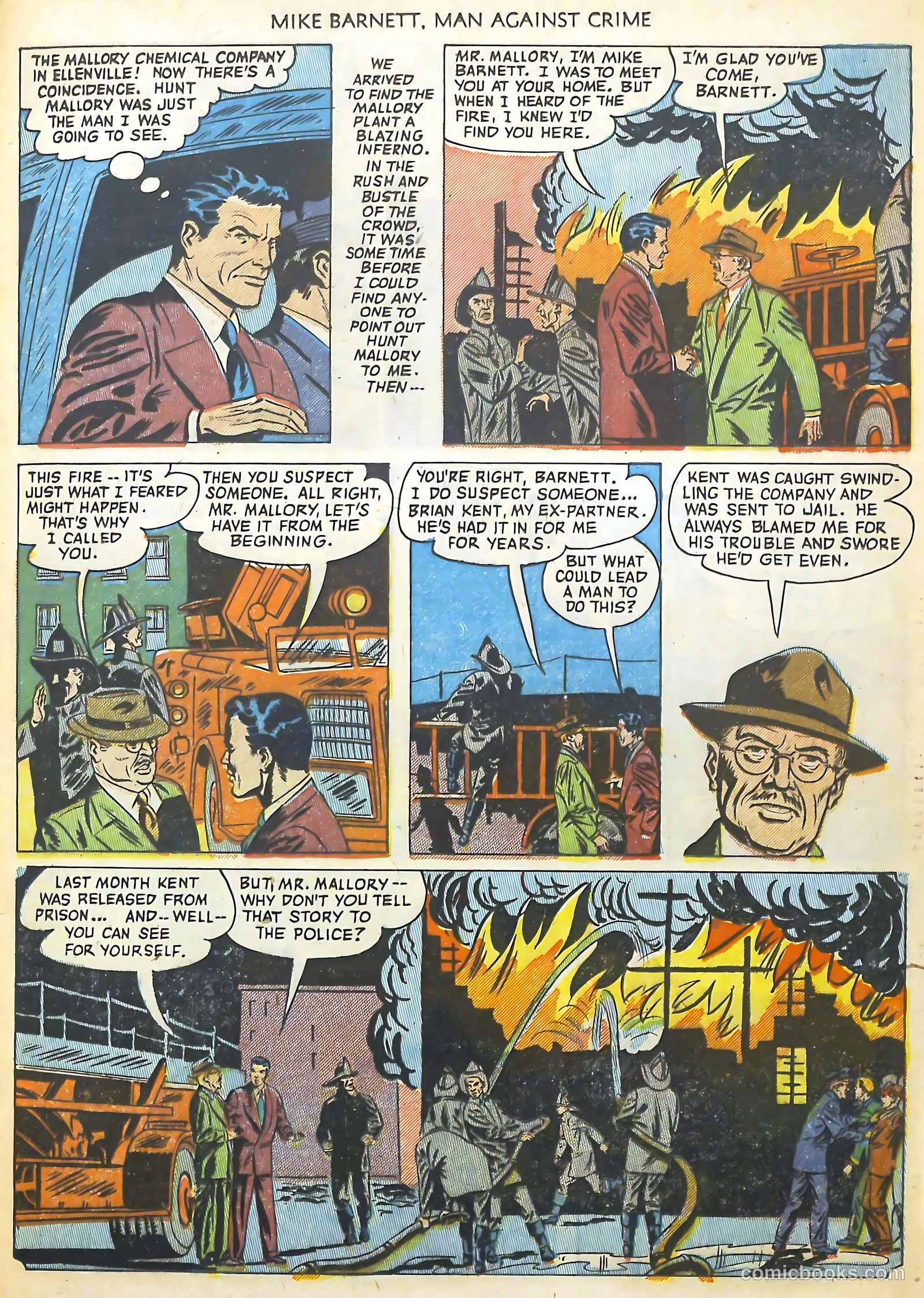 Mike Barnett, Man Against Crime #3 — page 25 of 36