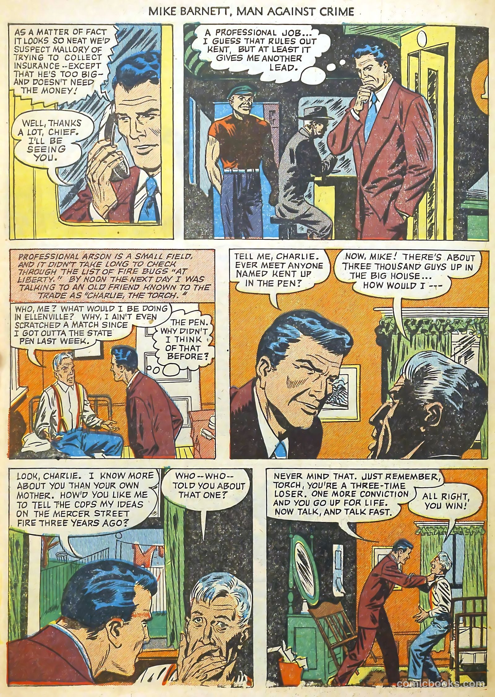 Mike Barnett, Man Against Crime #3 — page 30 of 36