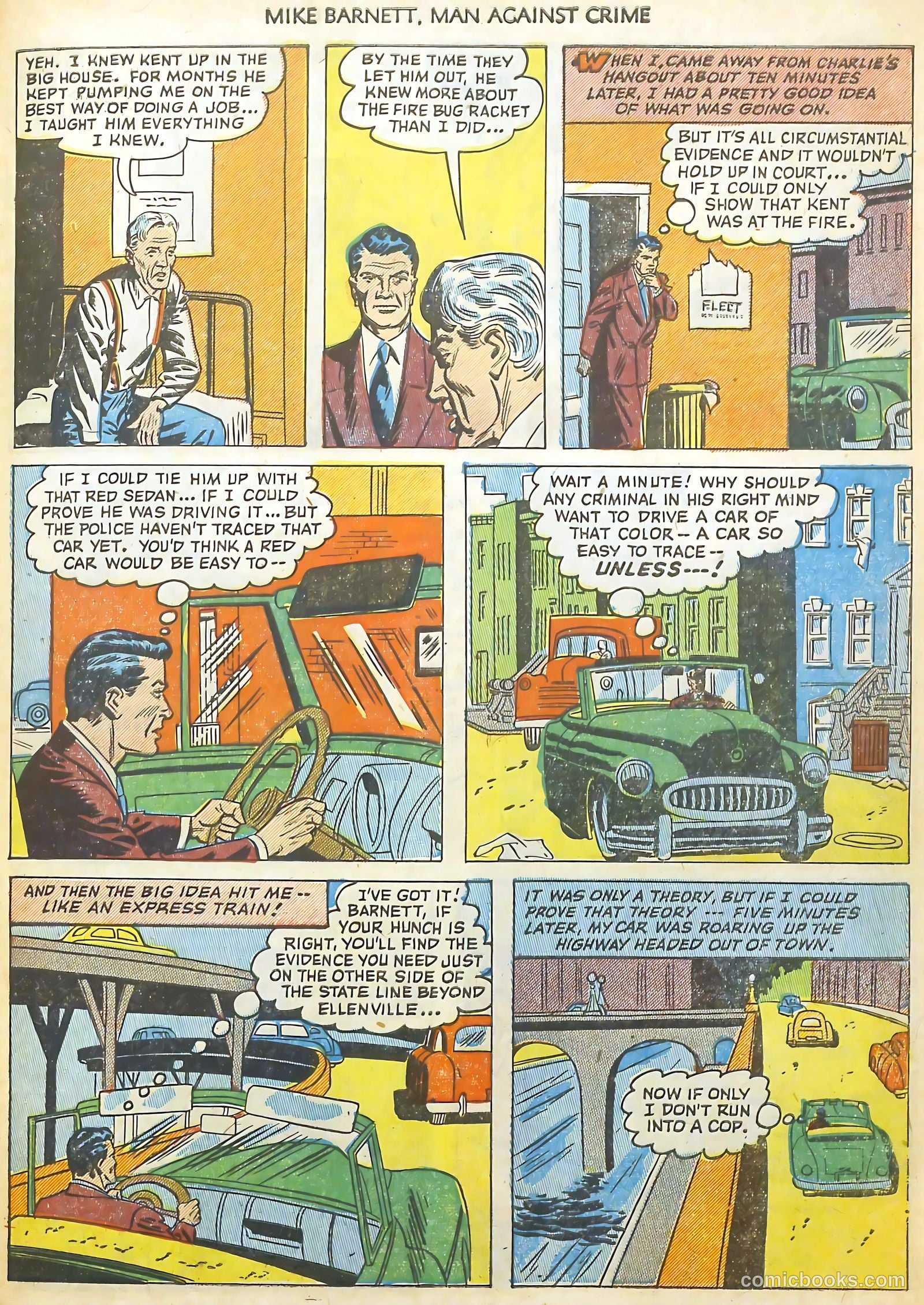 Mike Barnett, Man Against Crime #3 — page 31 of 36