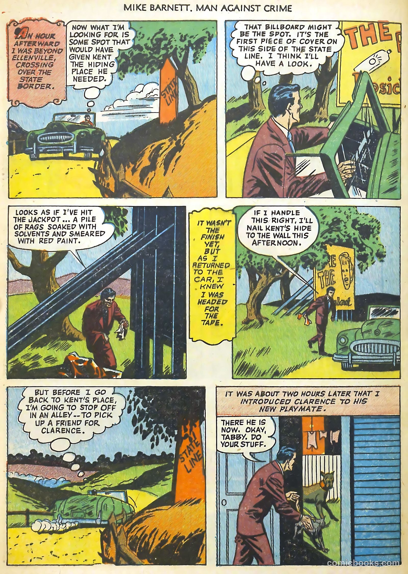 Mike Barnett, Man Against Crime #3 — page 32 of 36