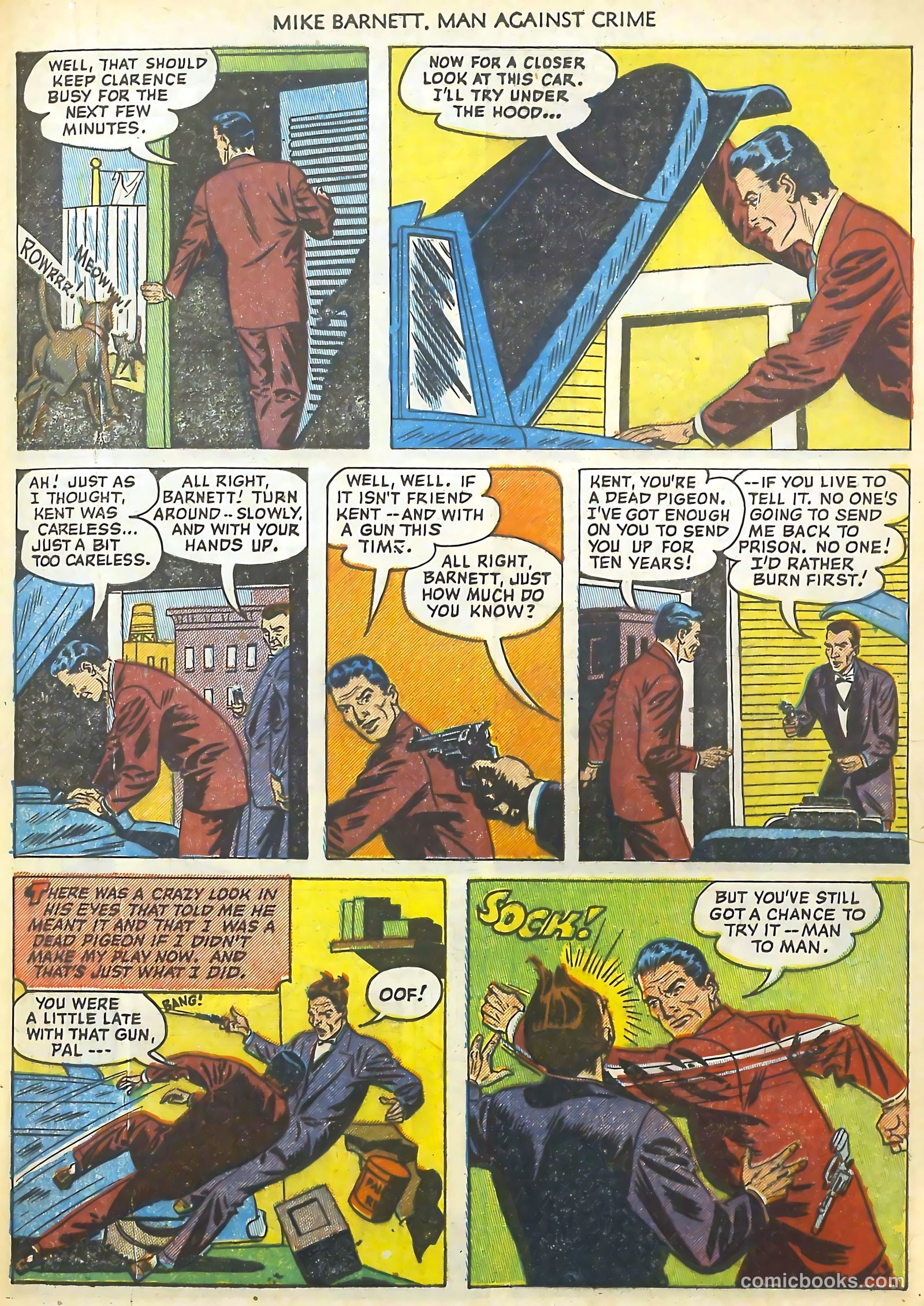 Mike Barnett, Man Against Crime #3 — page 33 of 36