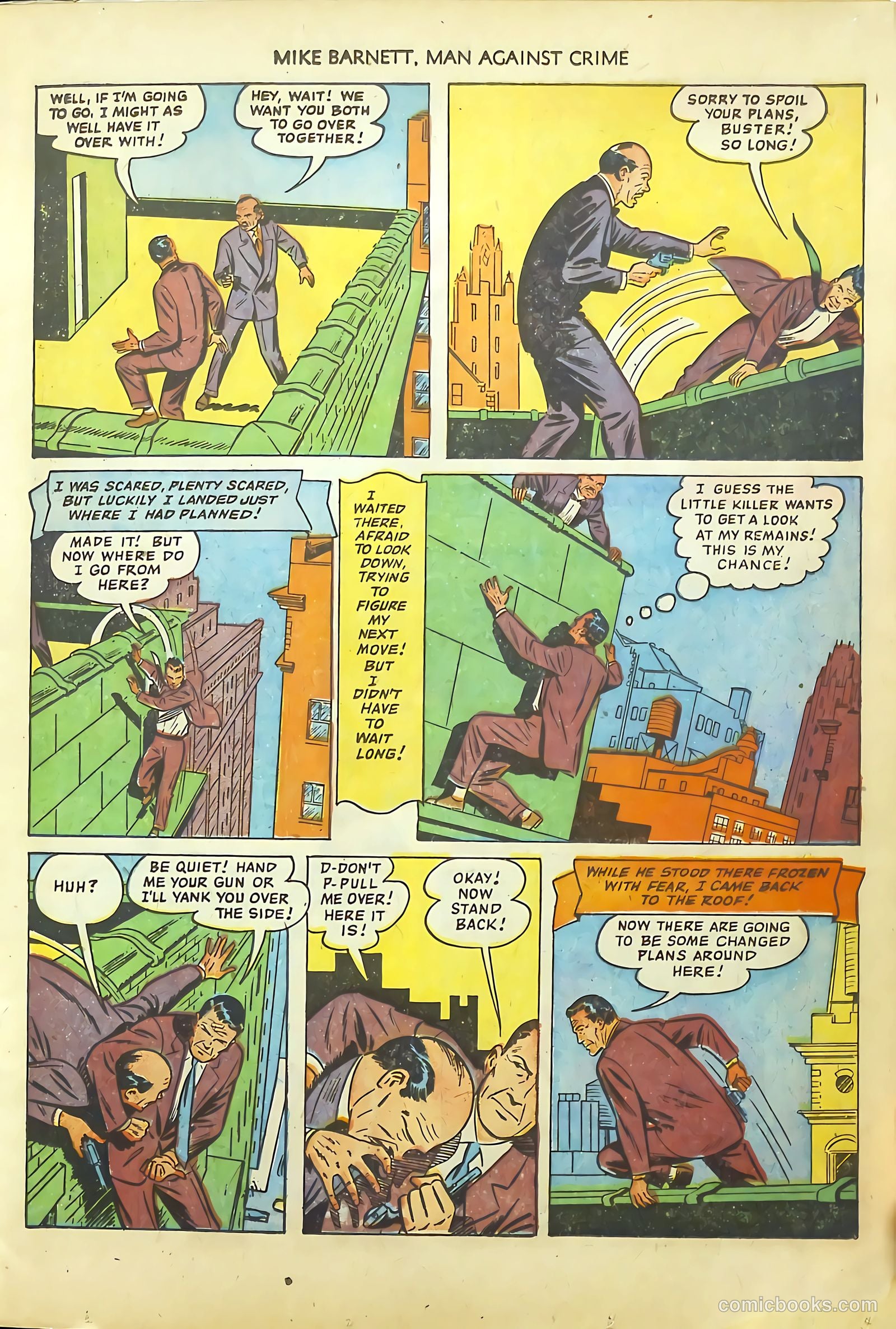 Mike Barnett, Man Against Crime #4 — page 11 of 36