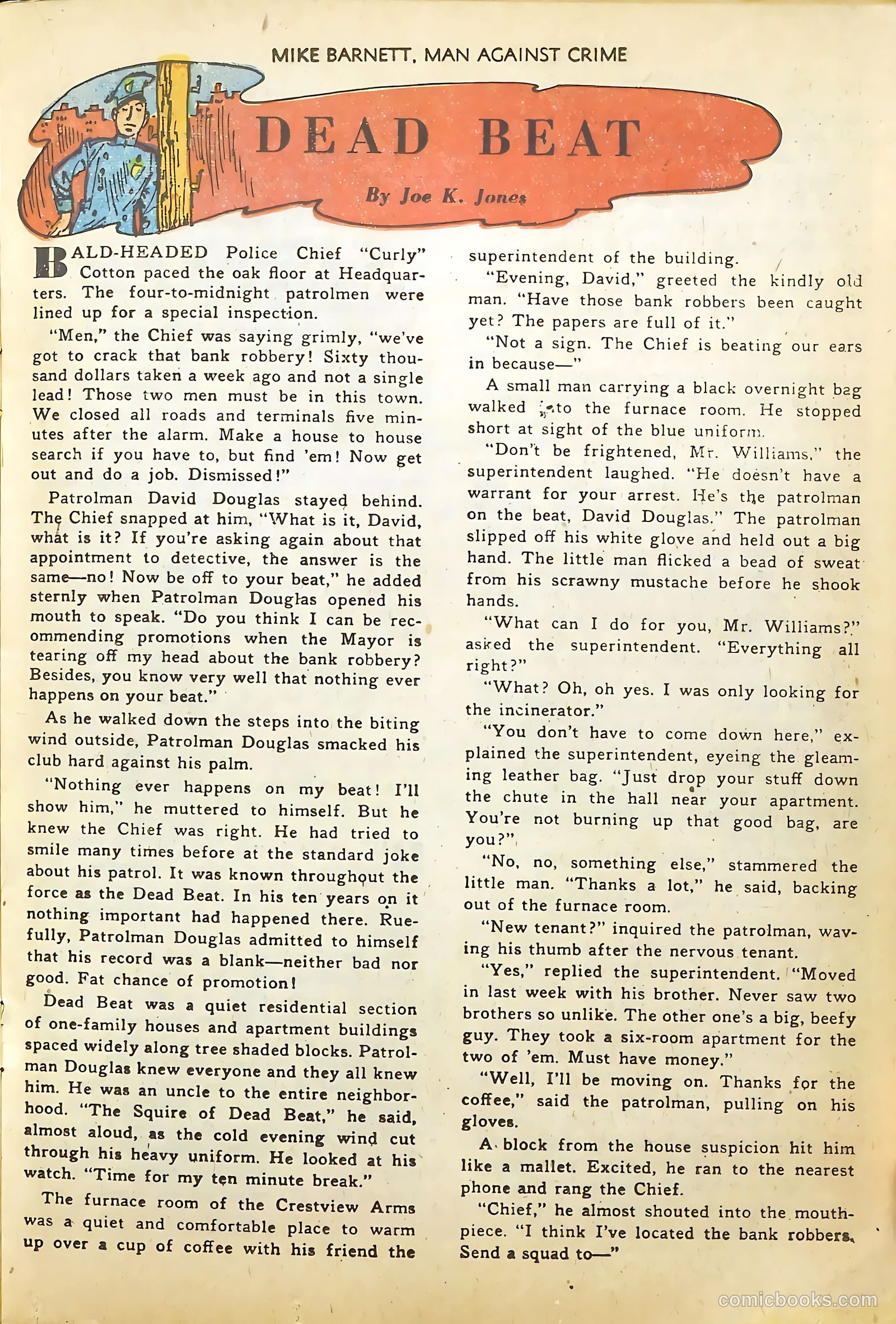 Mike Barnett, Man Against Crime #4 — page 17 of 36