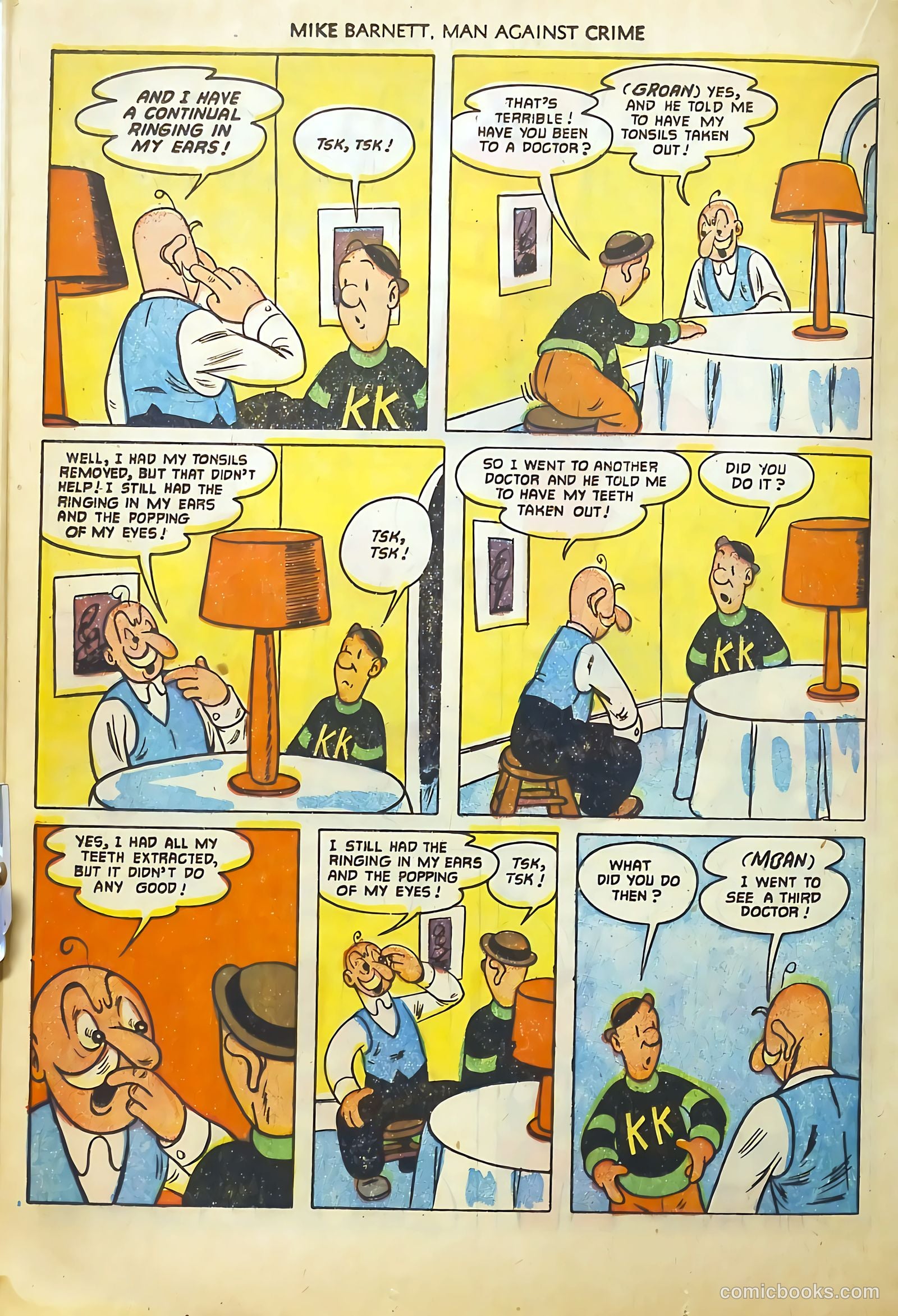 Mike Barnett, Man Against Crime #4 — page 20 of 36