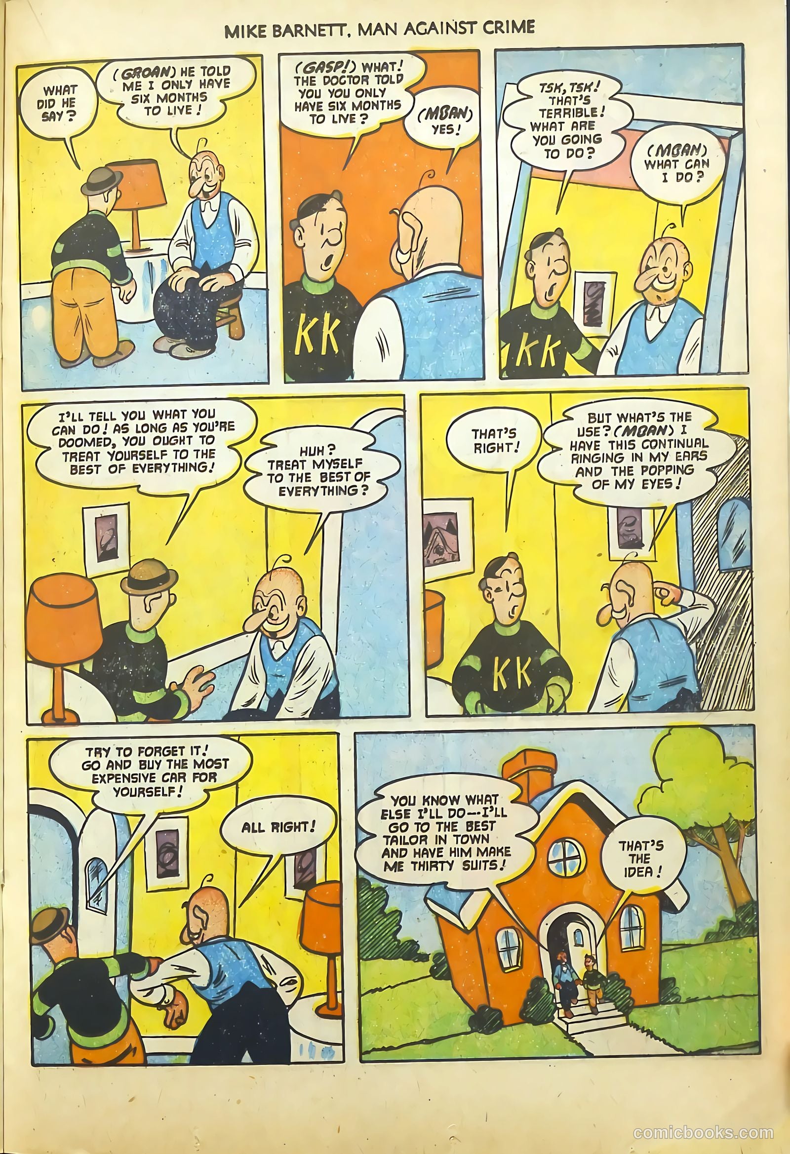 Mike Barnett, Man Against Crime #4 — page 21 of 36