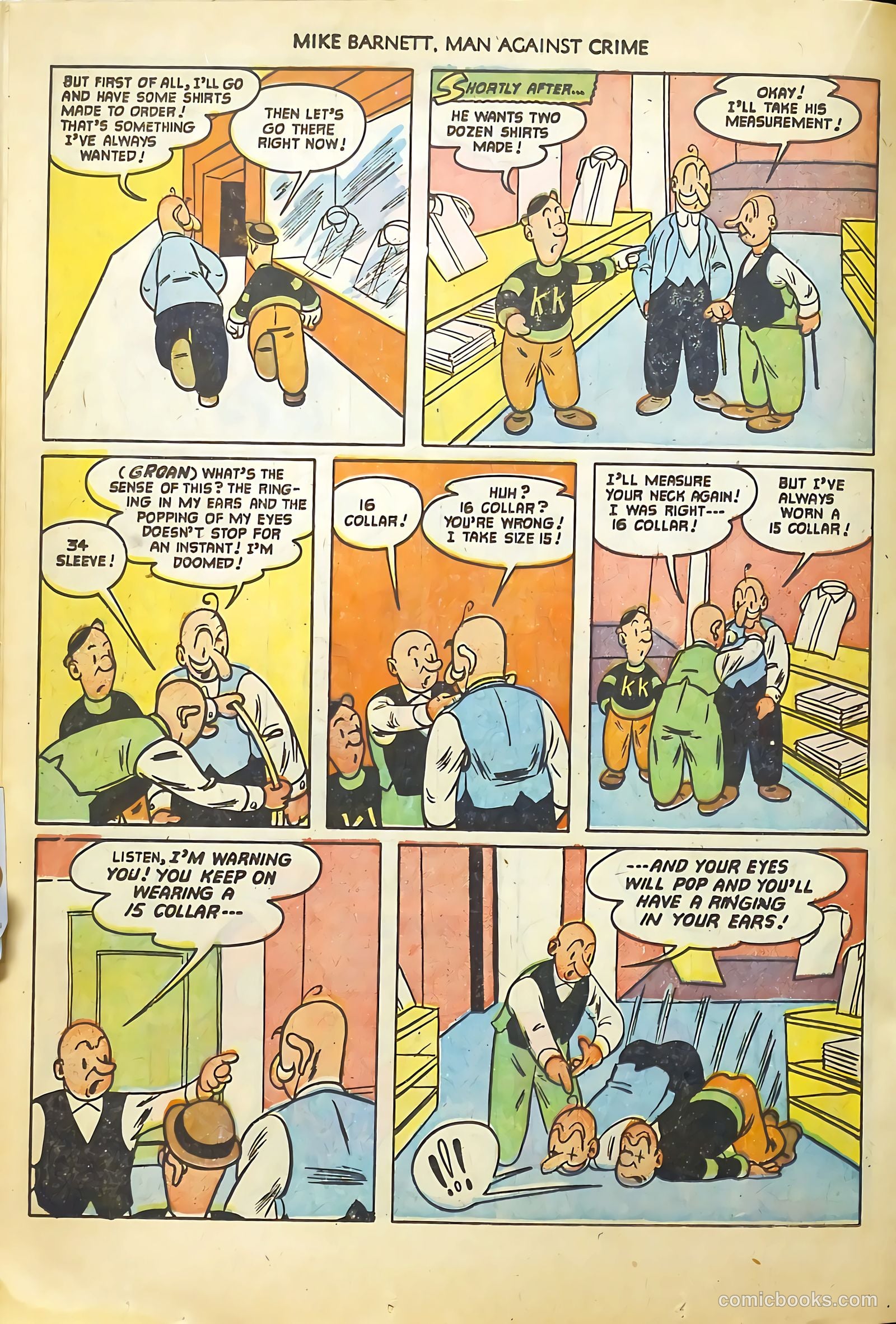 Mike Barnett, Man Against Crime #4 — page 22 of 36