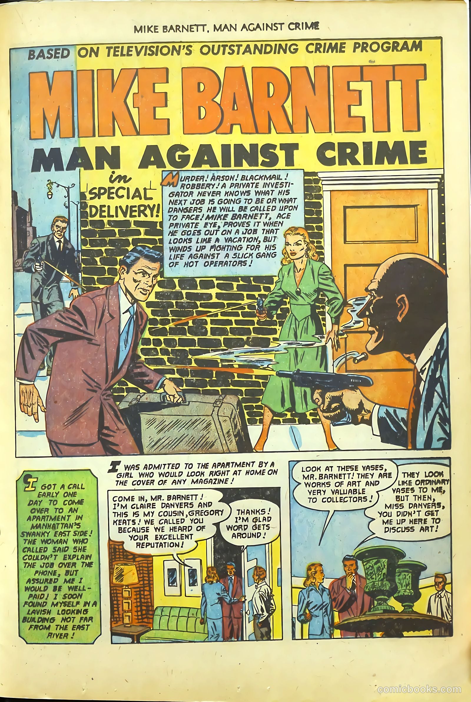Mike Barnett, Man Against Crime #4 — page 23 of 36