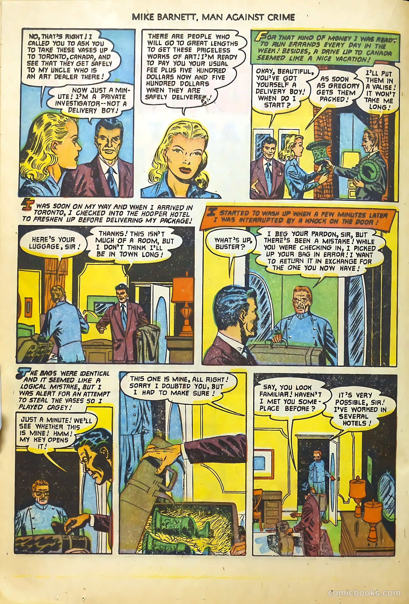 Mike Barnett, Man Against Crime #4 — page 24 of 36
