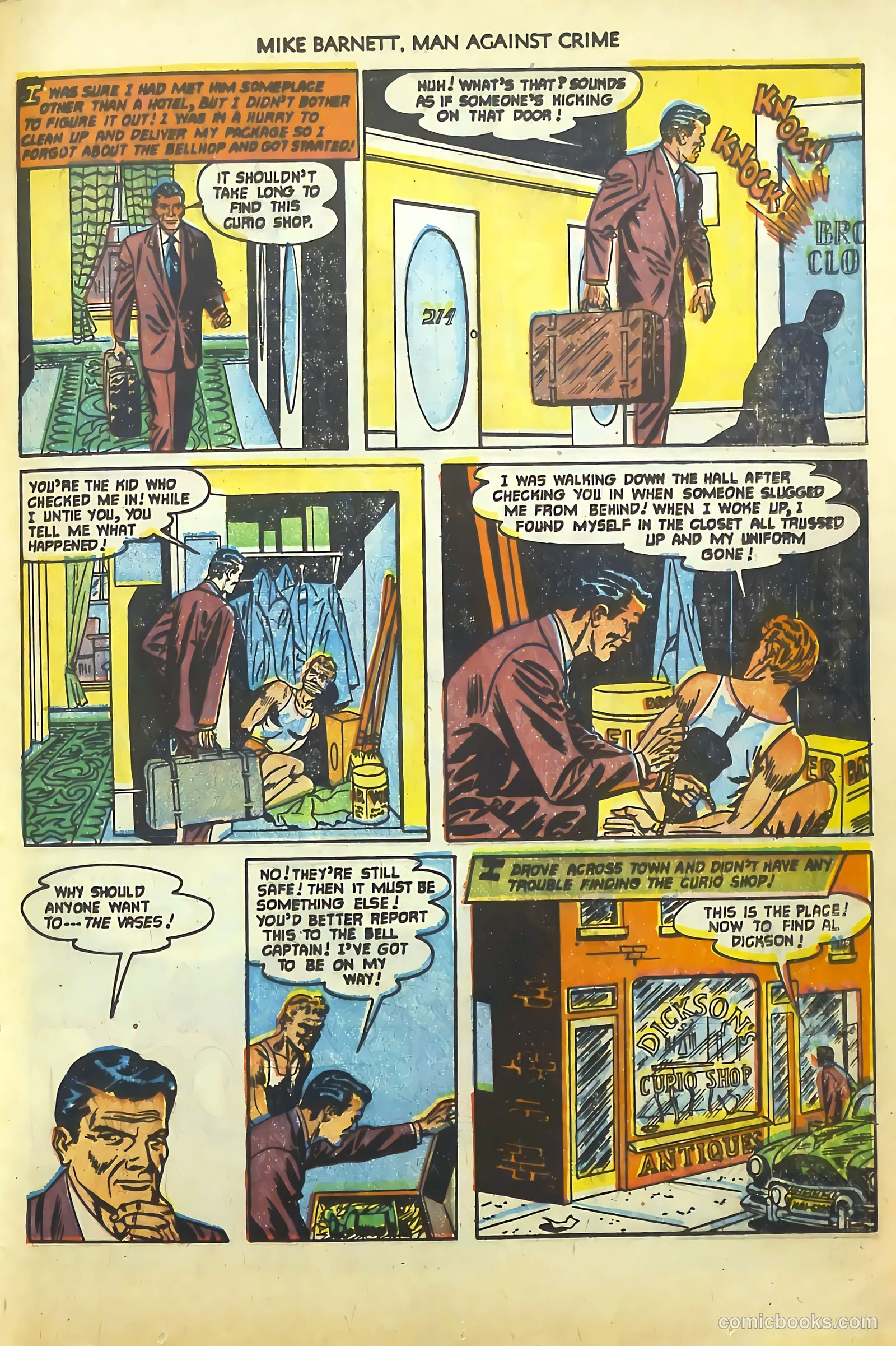 Mike Barnett, Man Against Crime #4 — page 25 of 36