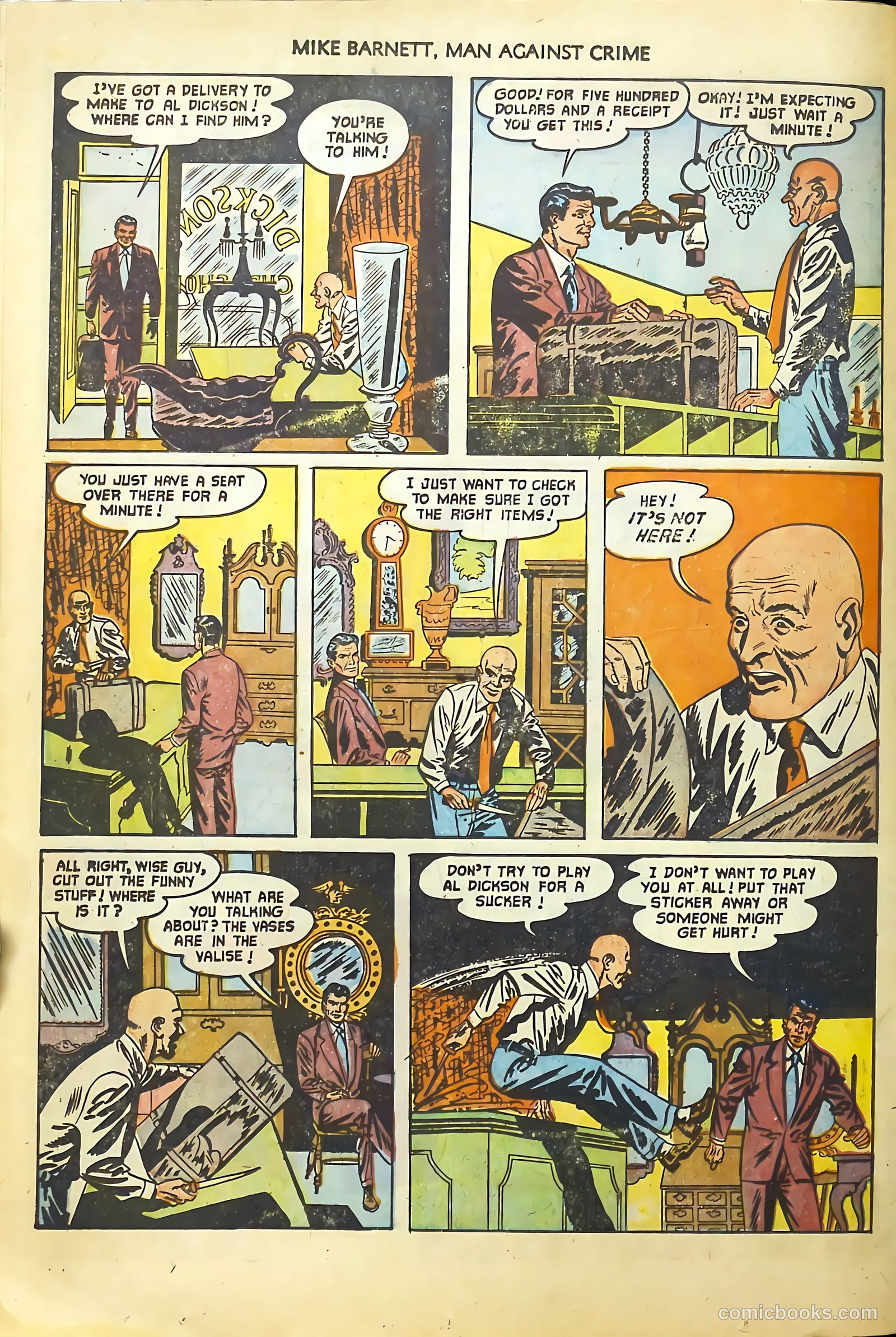 Mike Barnett, Man Against Crime #4 — page 26 of 36