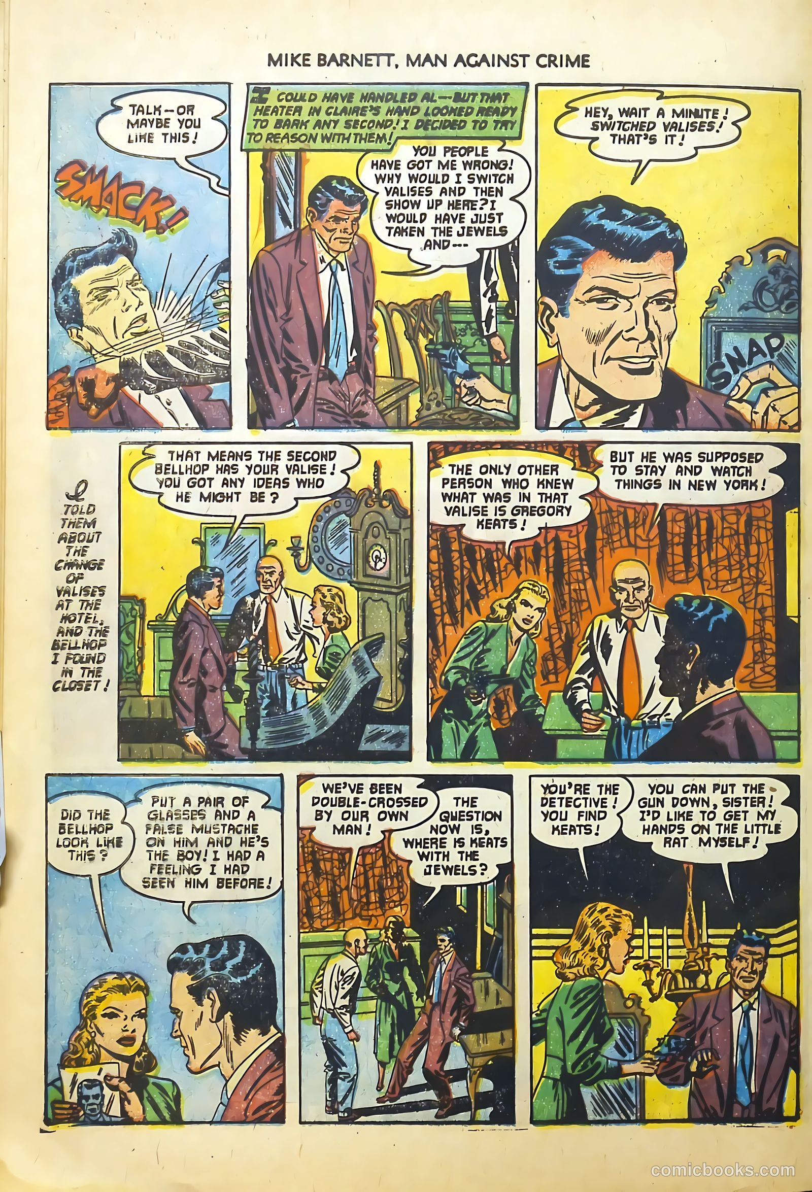 Mike Barnett, Man Against Crime #4 — page 28 of 36