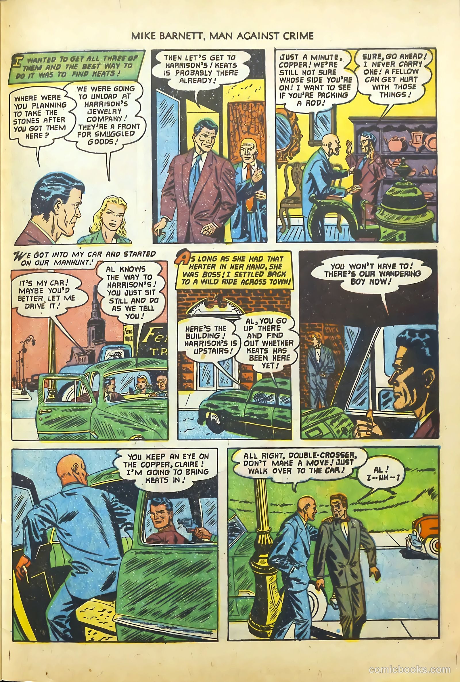 Mike Barnett, Man Against Crime #4 — page 29 of 36