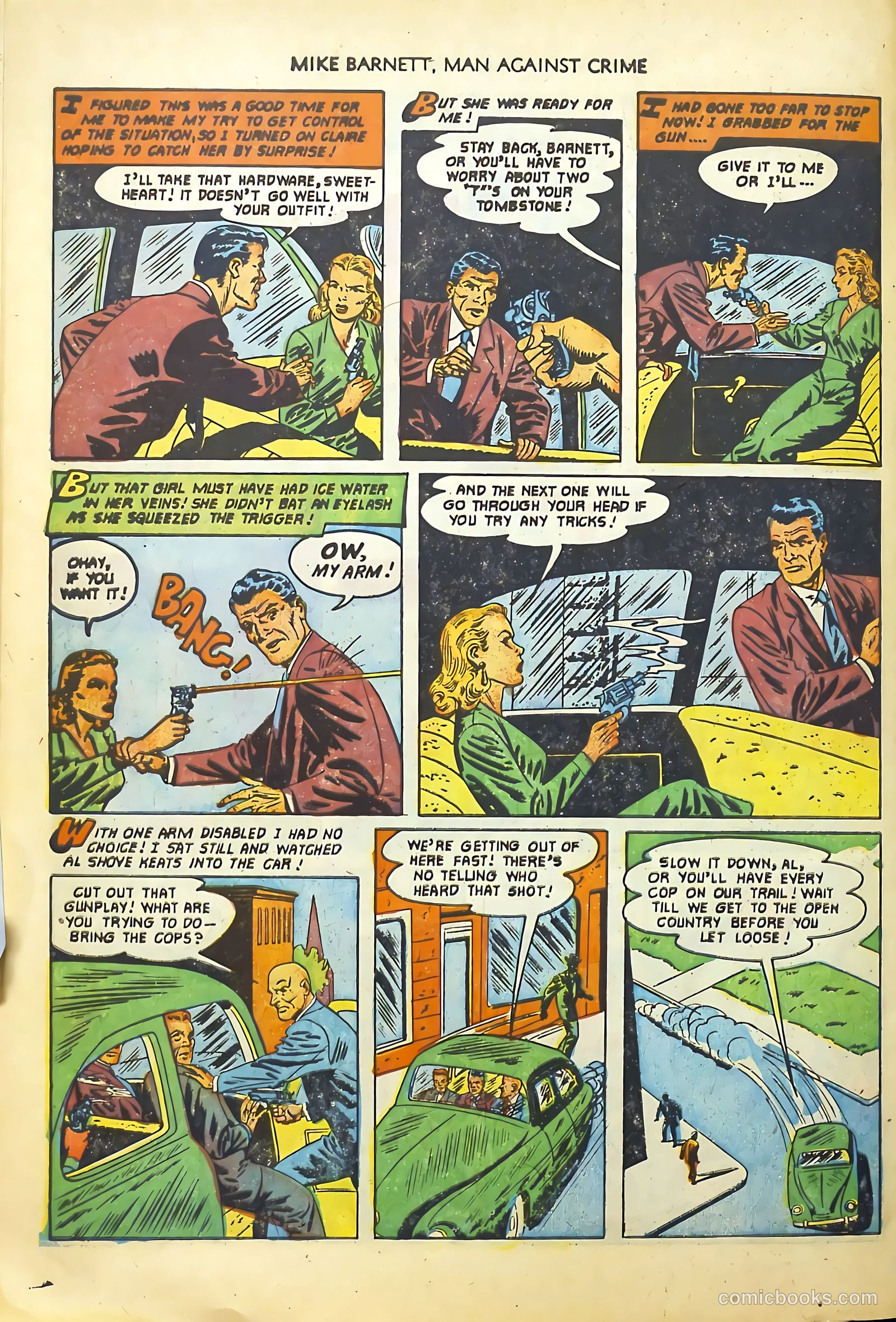 Mike Barnett, Man Against Crime #4 — page 30 of 36