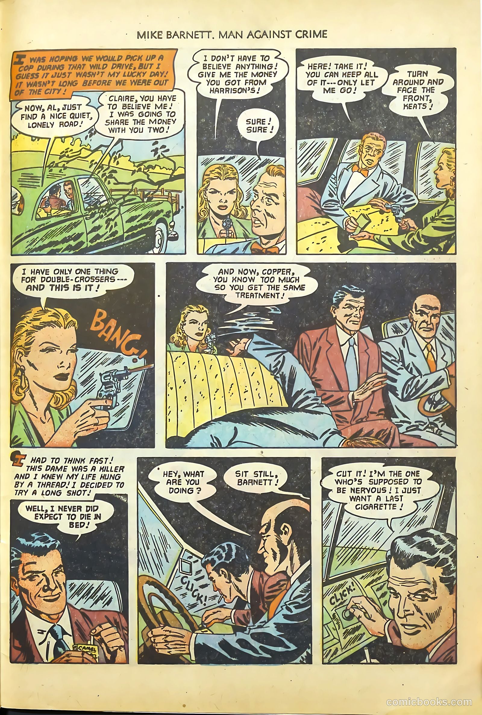Mike Barnett, Man Against Crime #4 — page 31 of 36