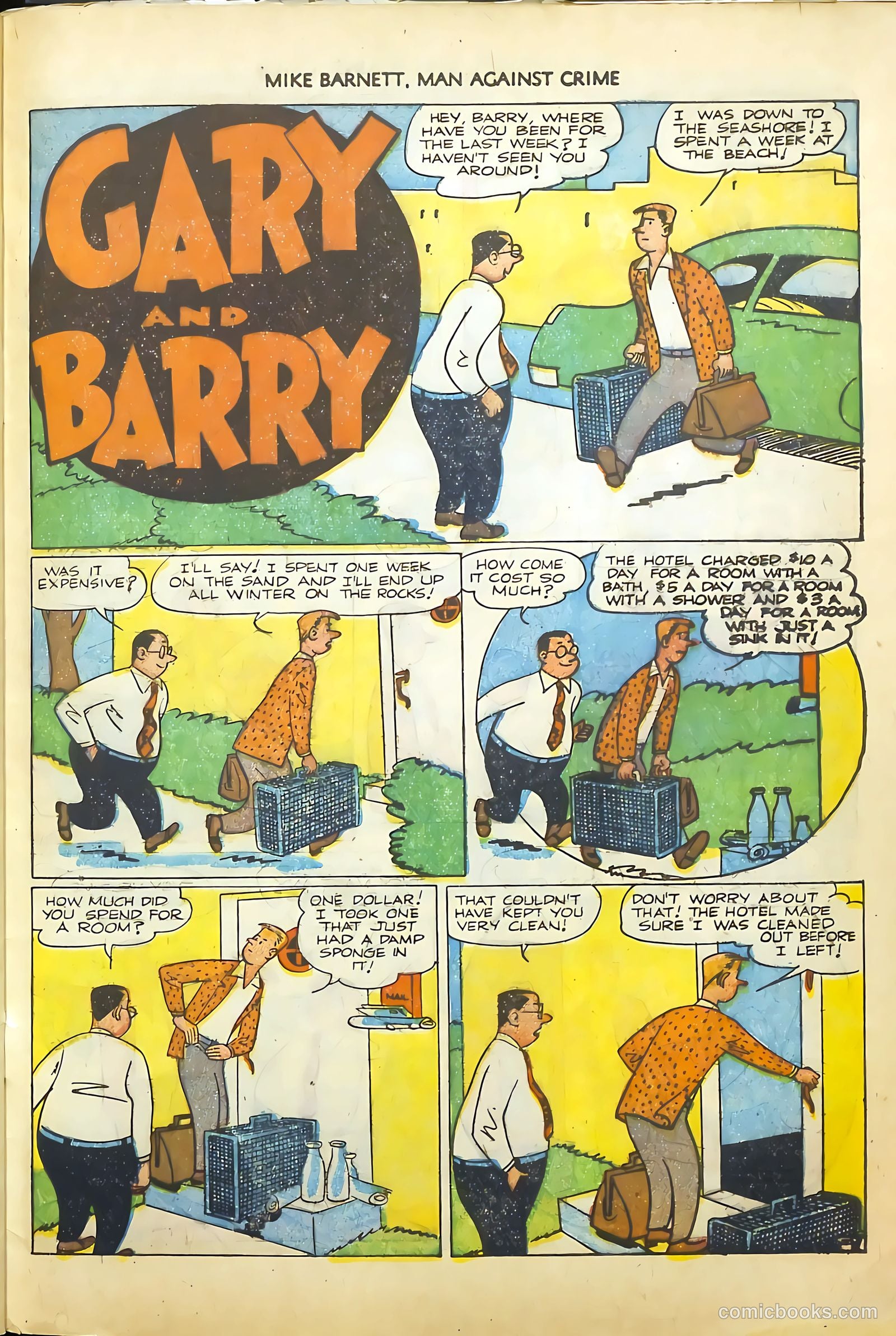 Mike Barnett, Man Against Crime #4 — page 33 of 36