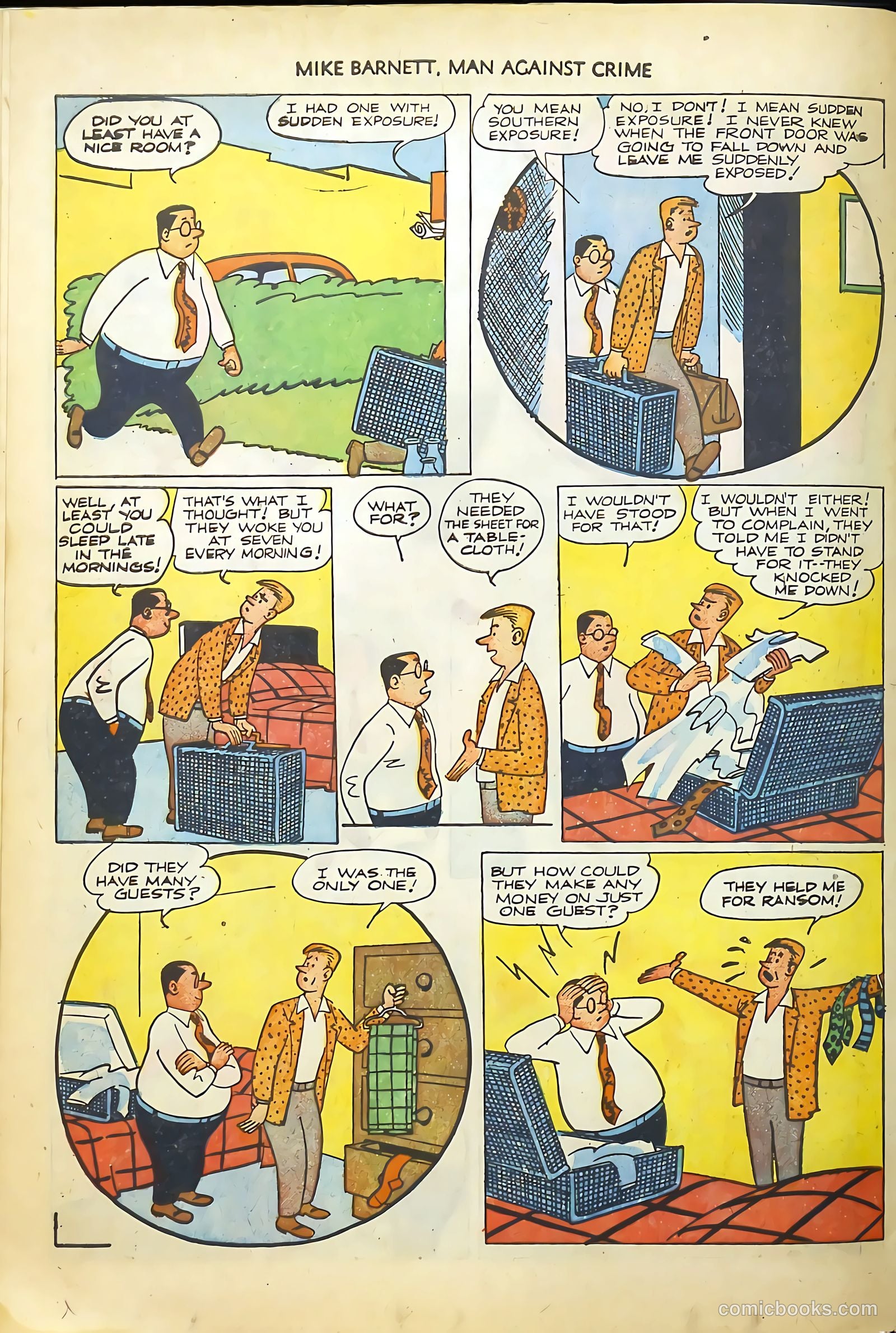 Mike Barnett, Man Against Crime #4 — page 34 of 36