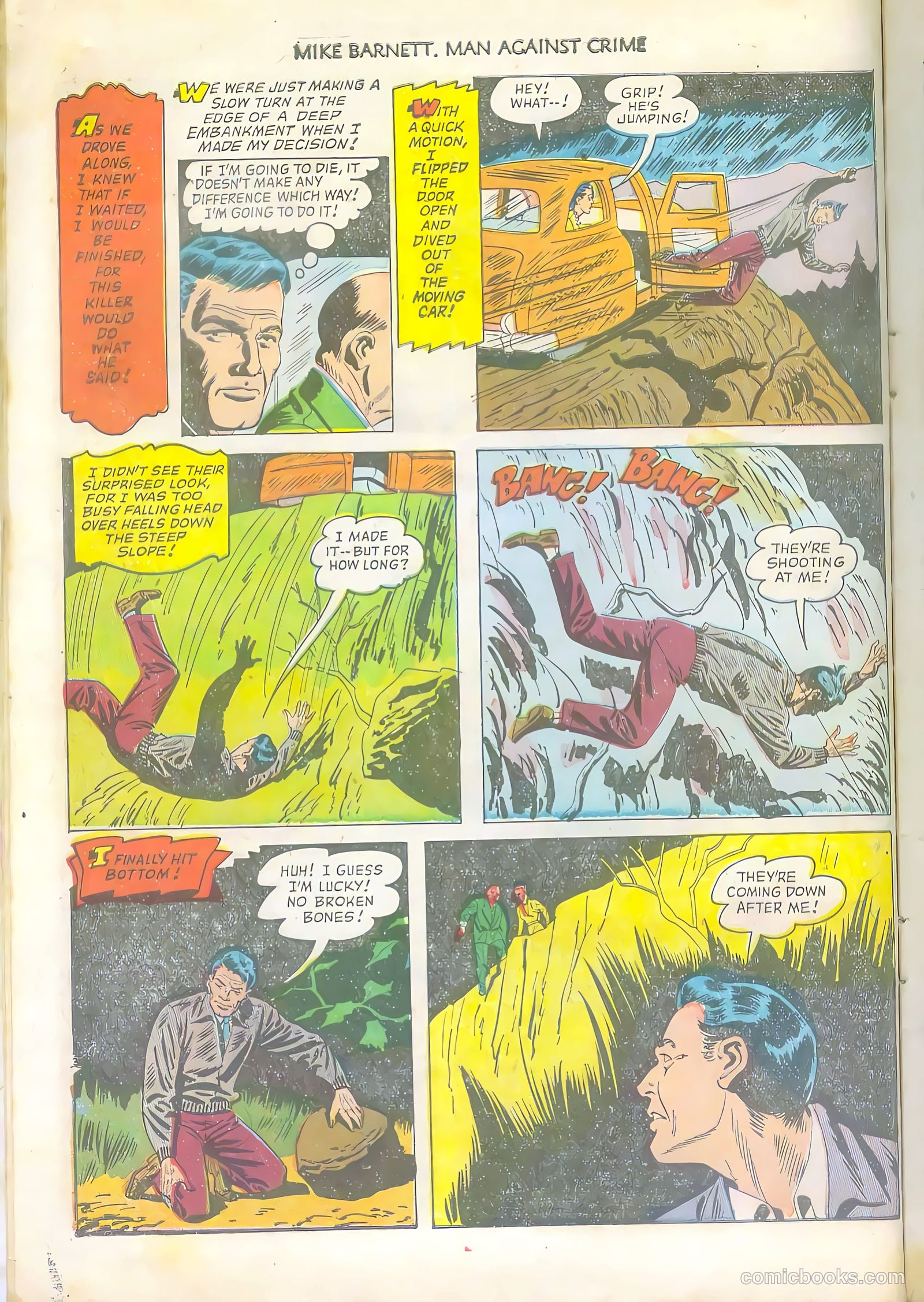 Mike Barnett, Man Against Crime #5 — page 10 of 36