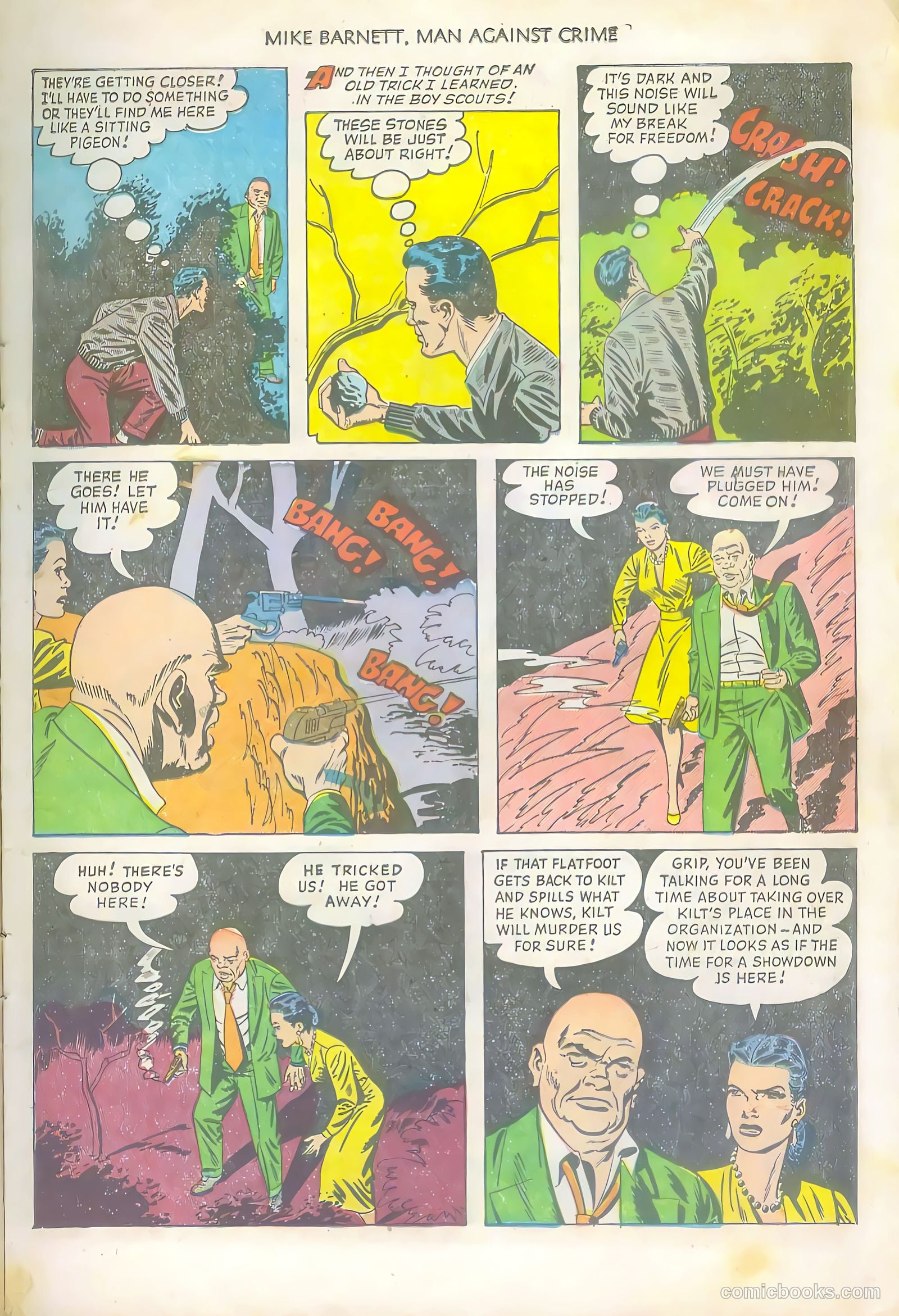 Mike Barnett, Man Against Crime #5 — page 11 of 36