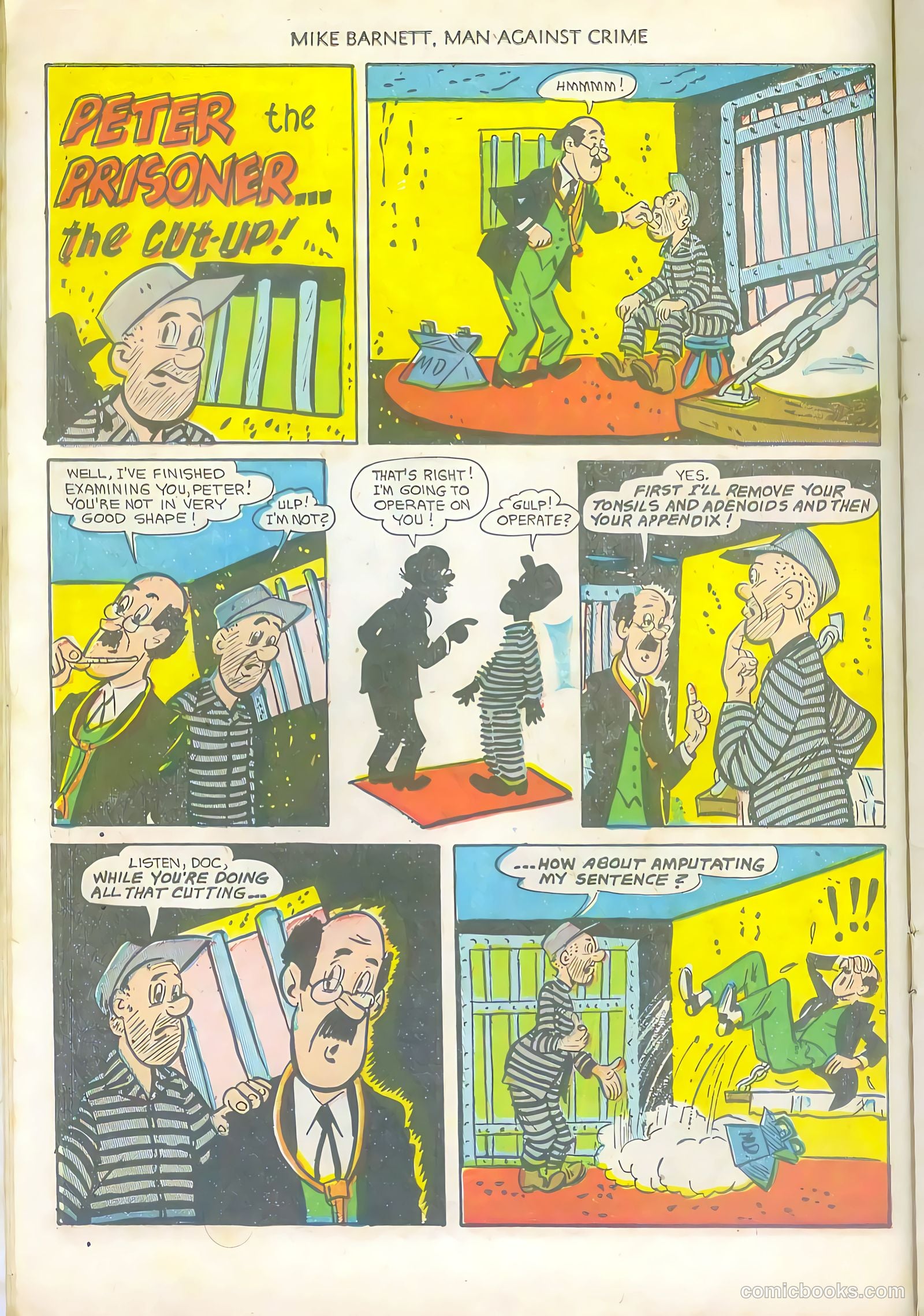 Mike Barnett, Man Against Crime #5 — page 14 of 36