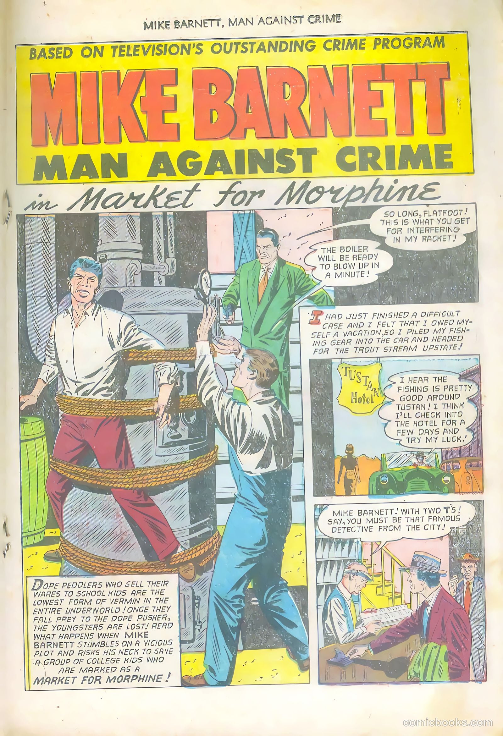 Mike Barnett, Man Against Crime #5 — page 19 of 36