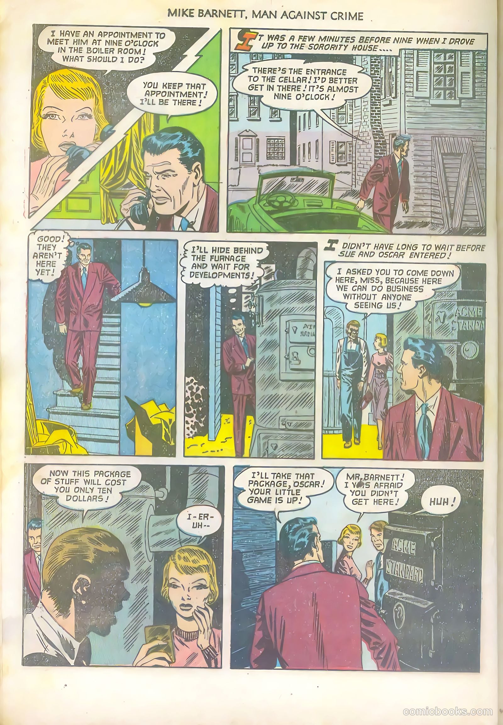 Mike Barnett, Man Against Crime #5 — page 24 of 36