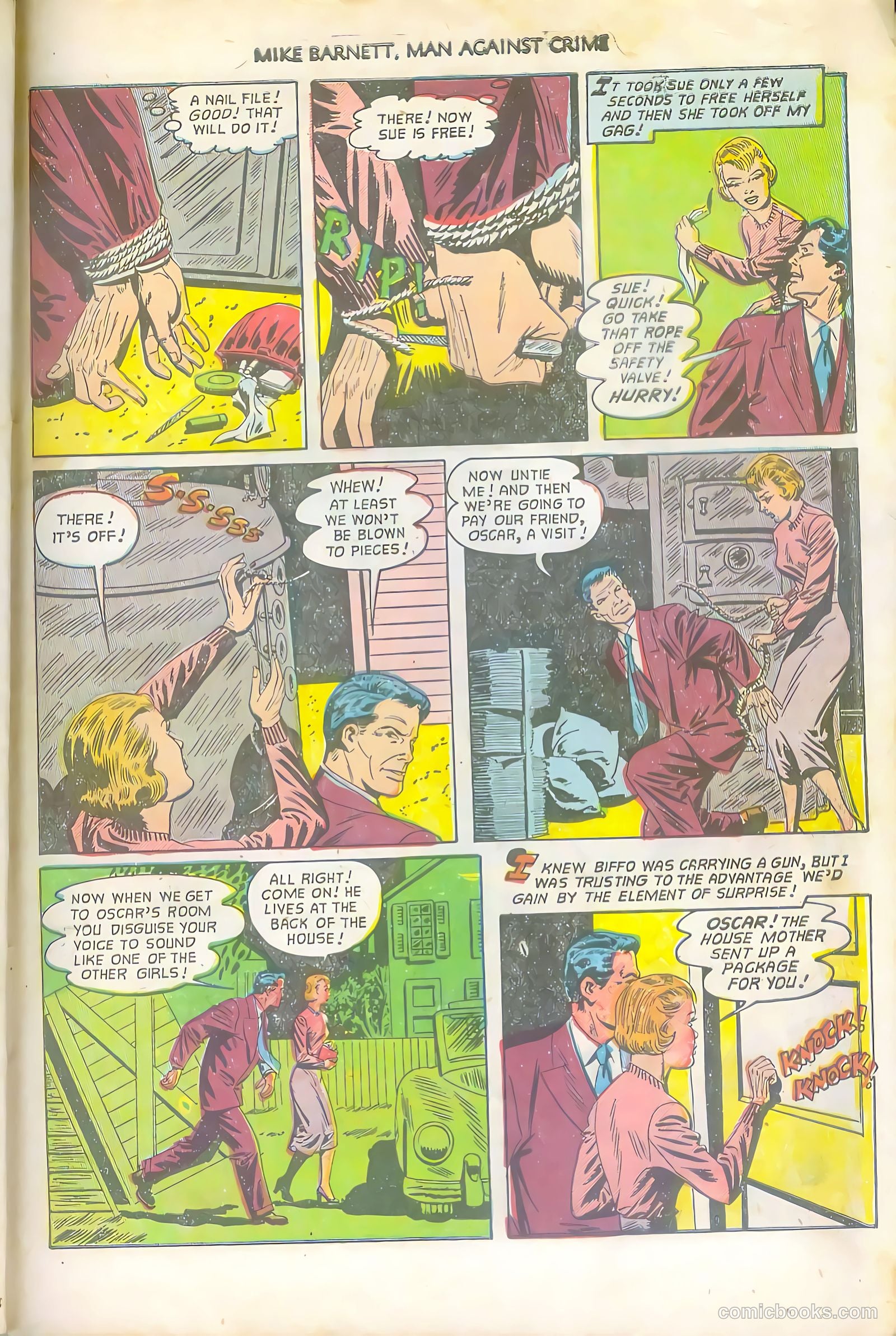 Mike Barnett, Man Against Crime #5 — page 27 of 36