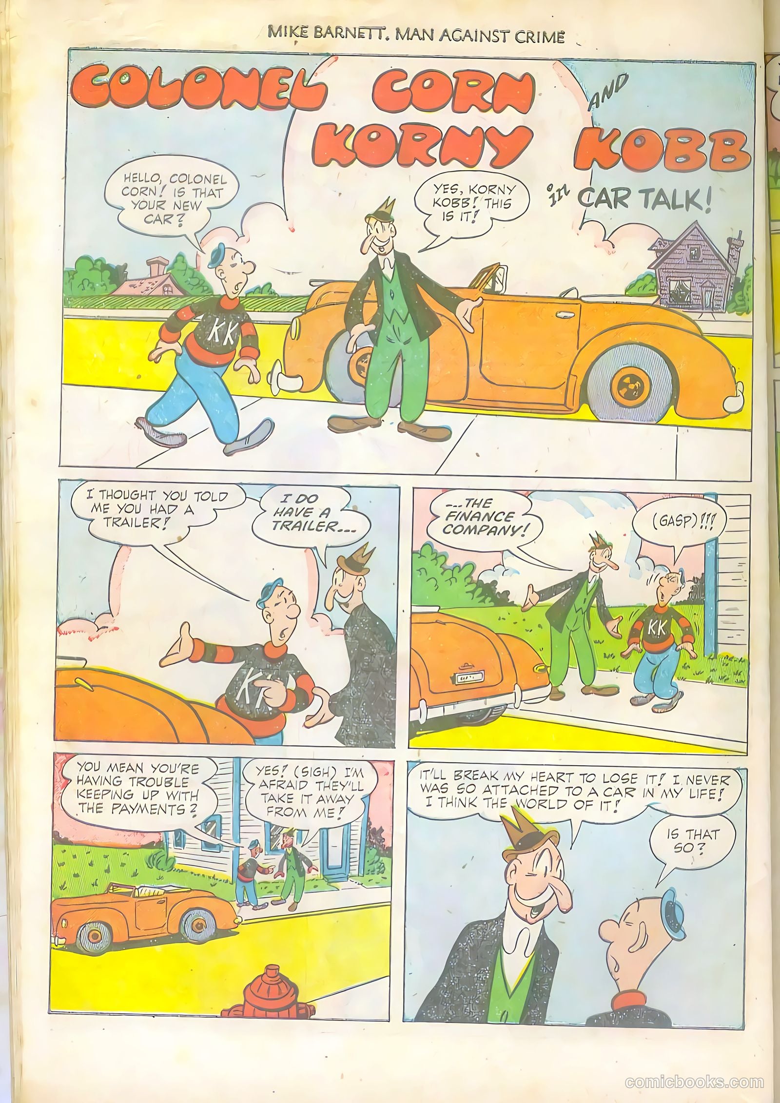 Mike Barnett, Man Against Crime #5 — page 30 of 36