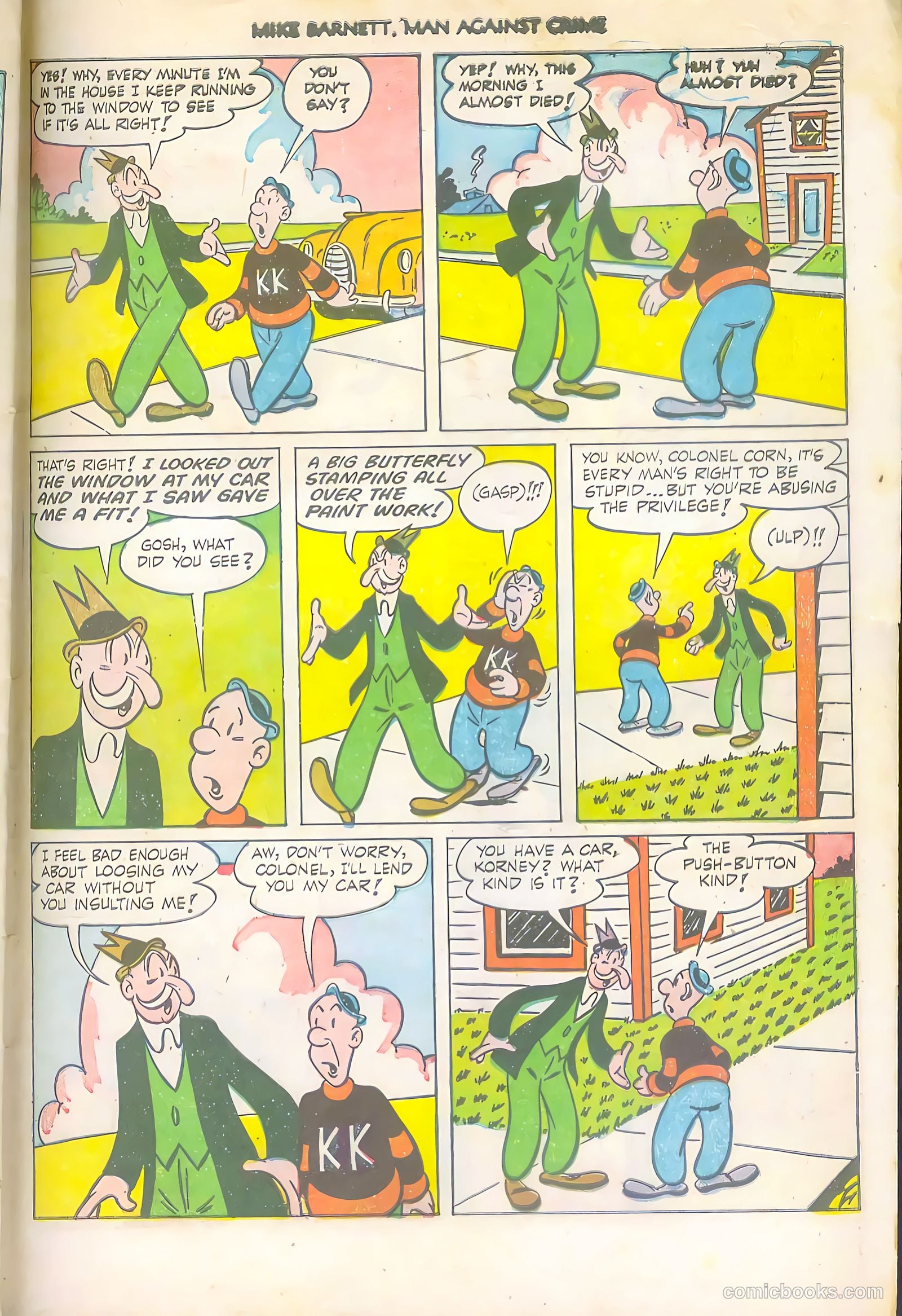 Mike Barnett, Man Against Crime #5 — page 31 of 36