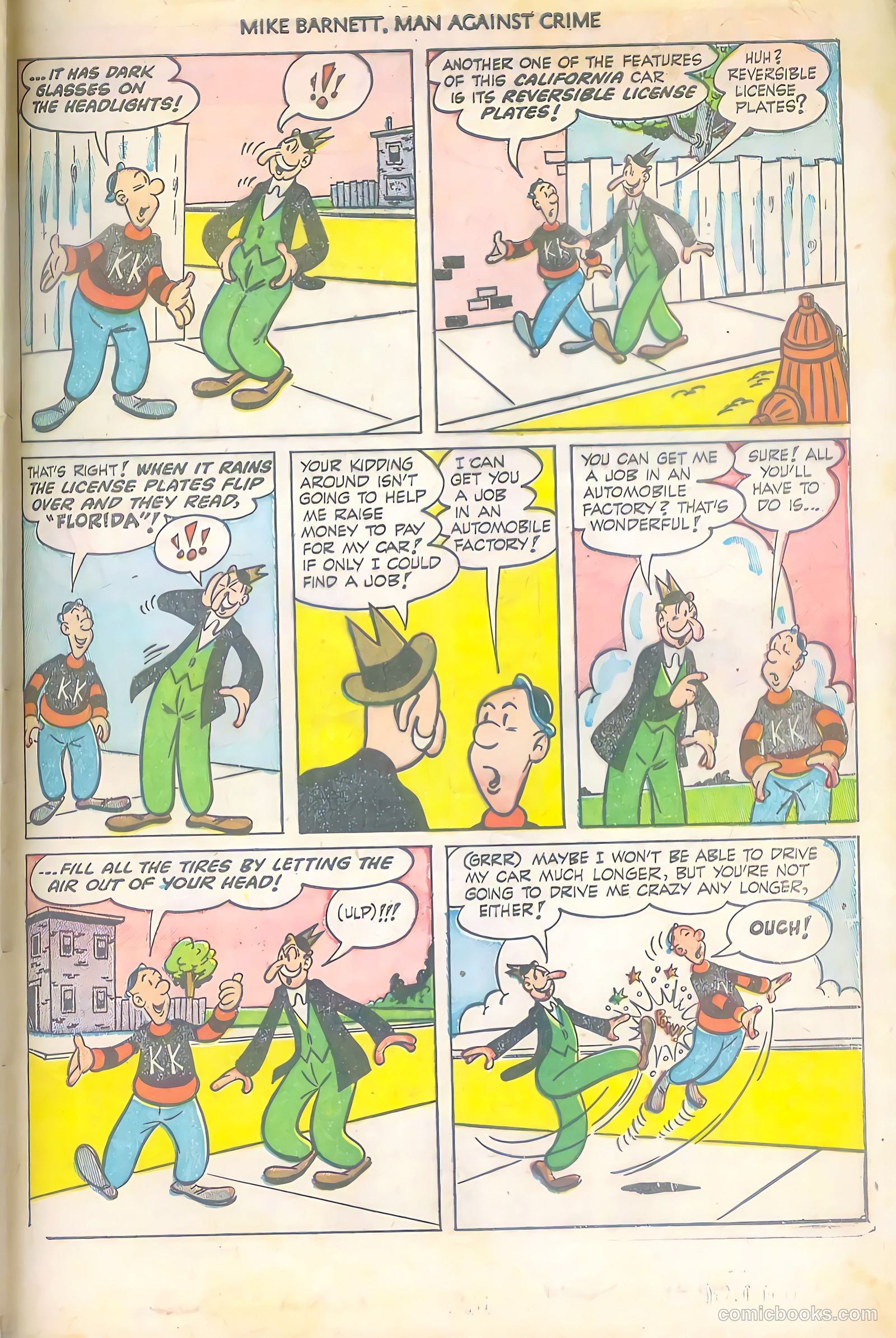 Mike Barnett, Man Against Crime #5 — page 33 of 36