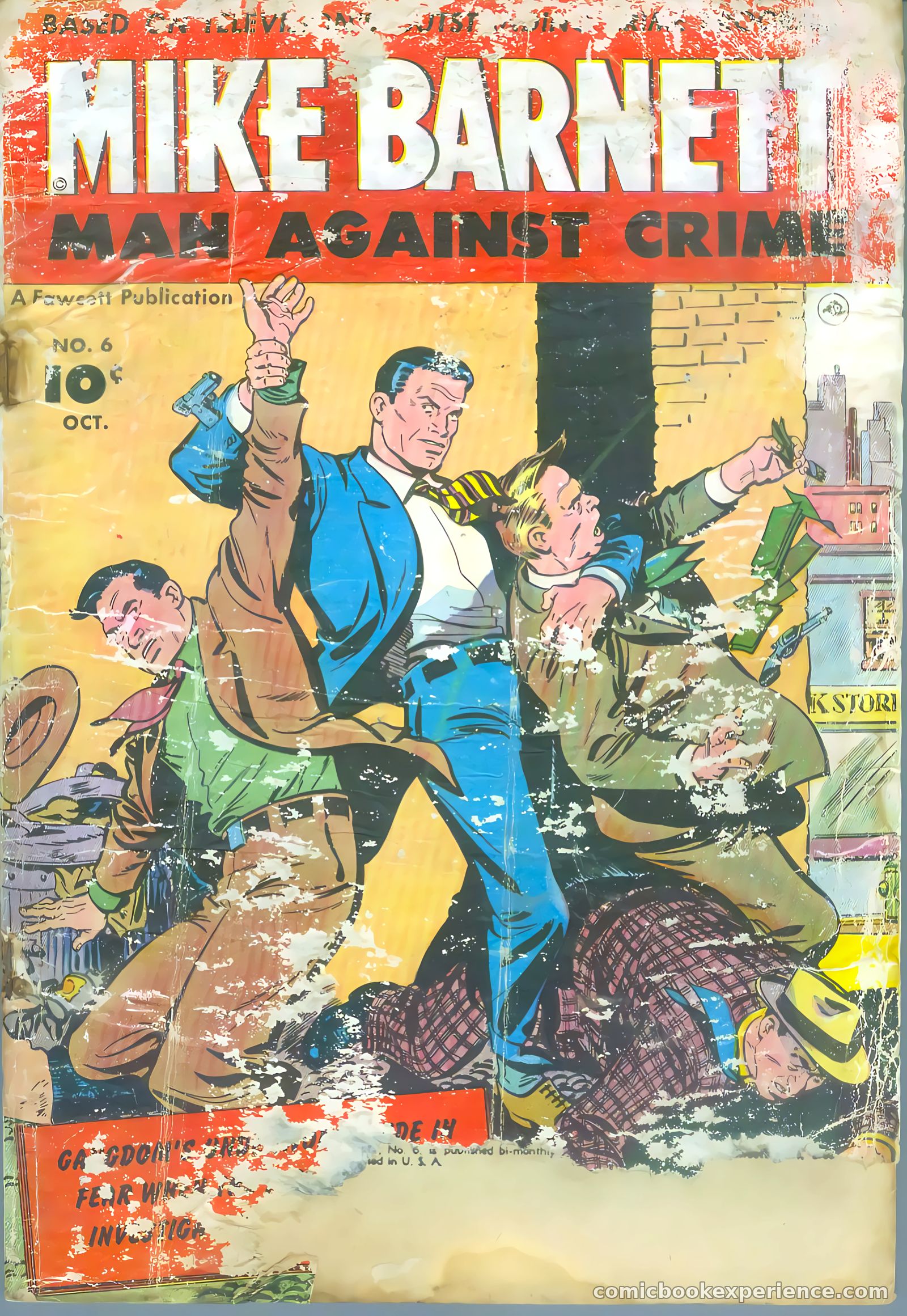 Mike Barnett, Man Against Crime #6 — page 1 of 36
