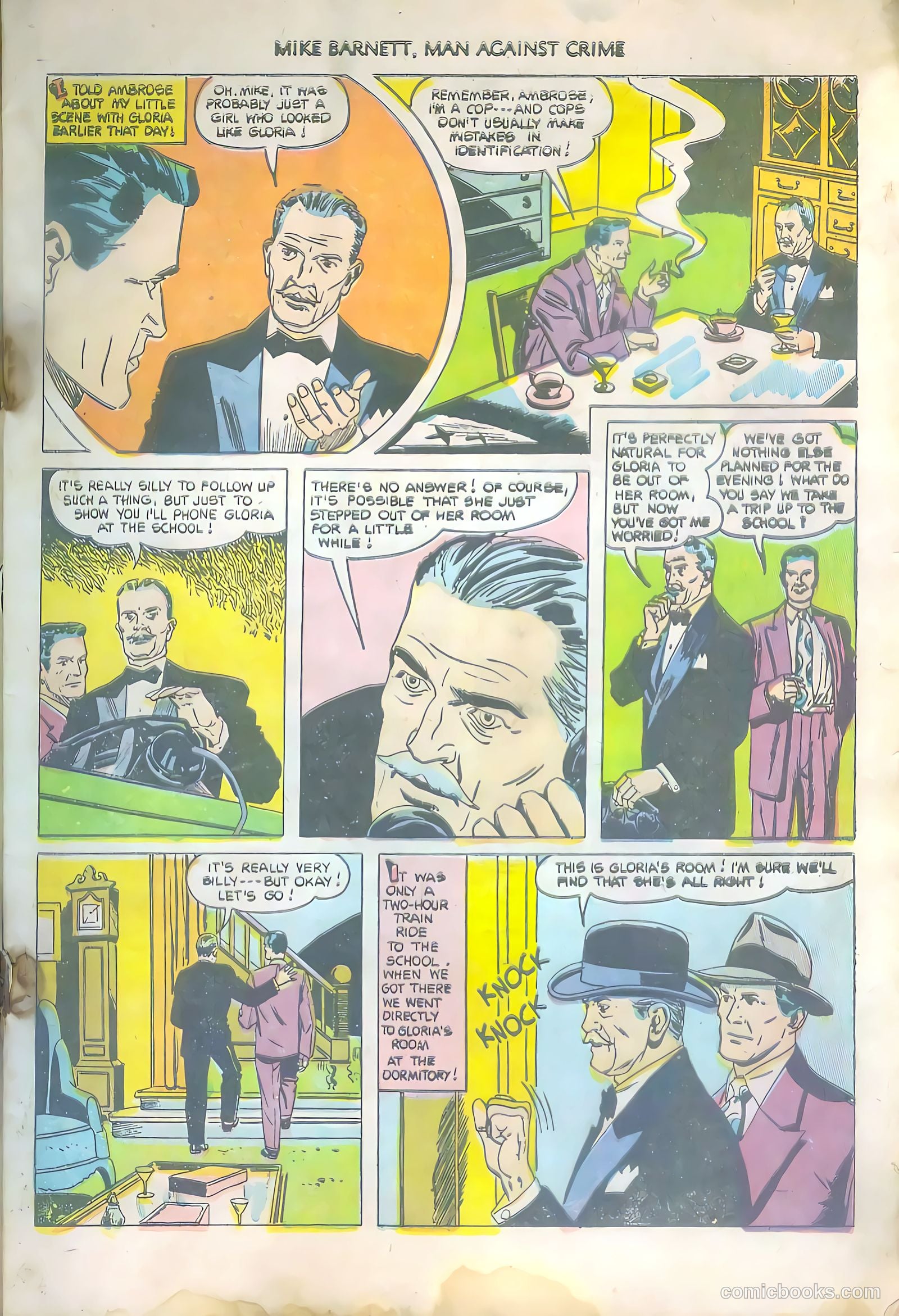 Mike Barnett, Man Against Crime #6 — page 5 of 36