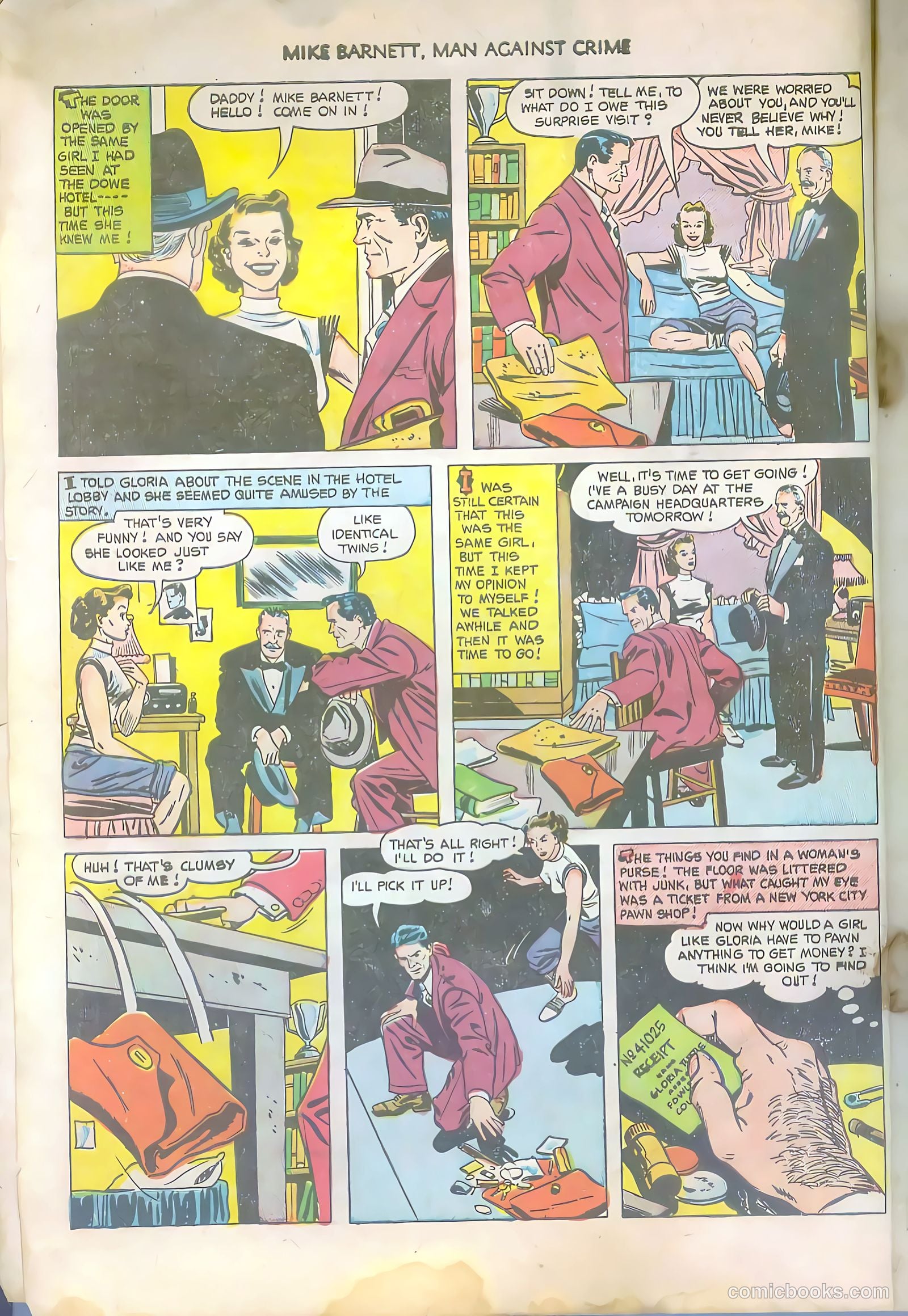 Mike Barnett, Man Against Crime #6 — page 6 of 36
