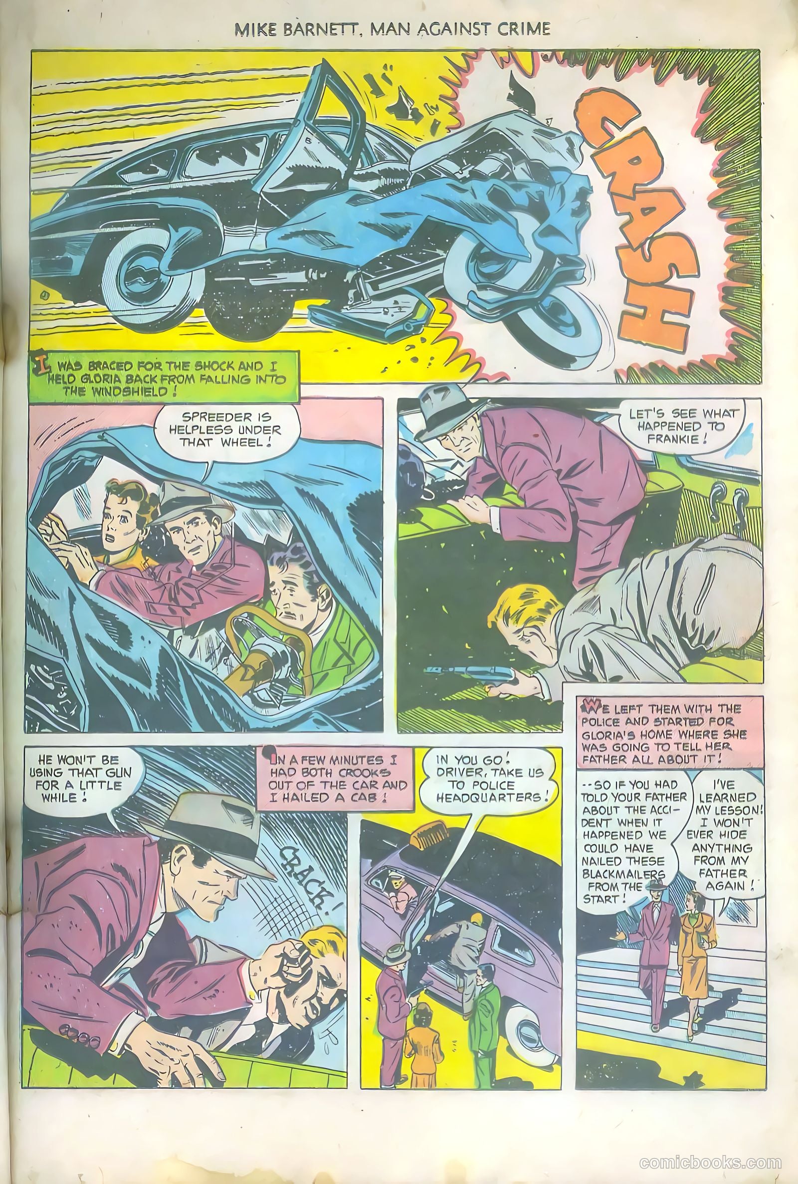 Mike Barnett, Man Against Crime #6 — page 13 of 36