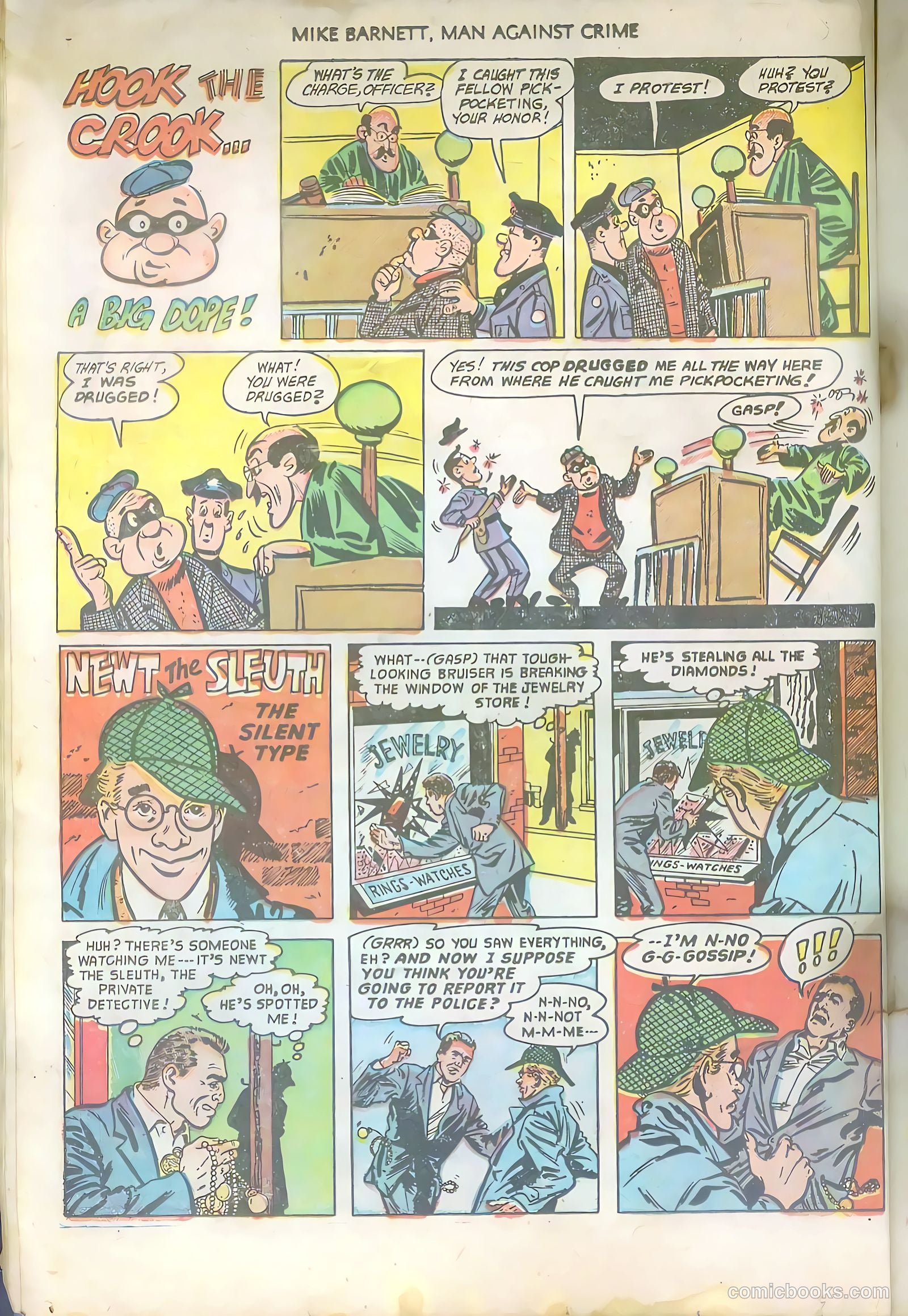 Mike Barnett, Man Against Crime #6 — page 14 of 36