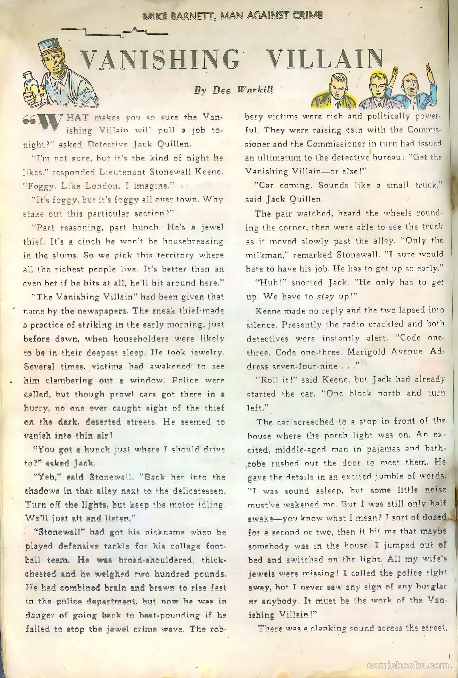 Mike Barnett, Man Against Crime #6 — page 16 of 36