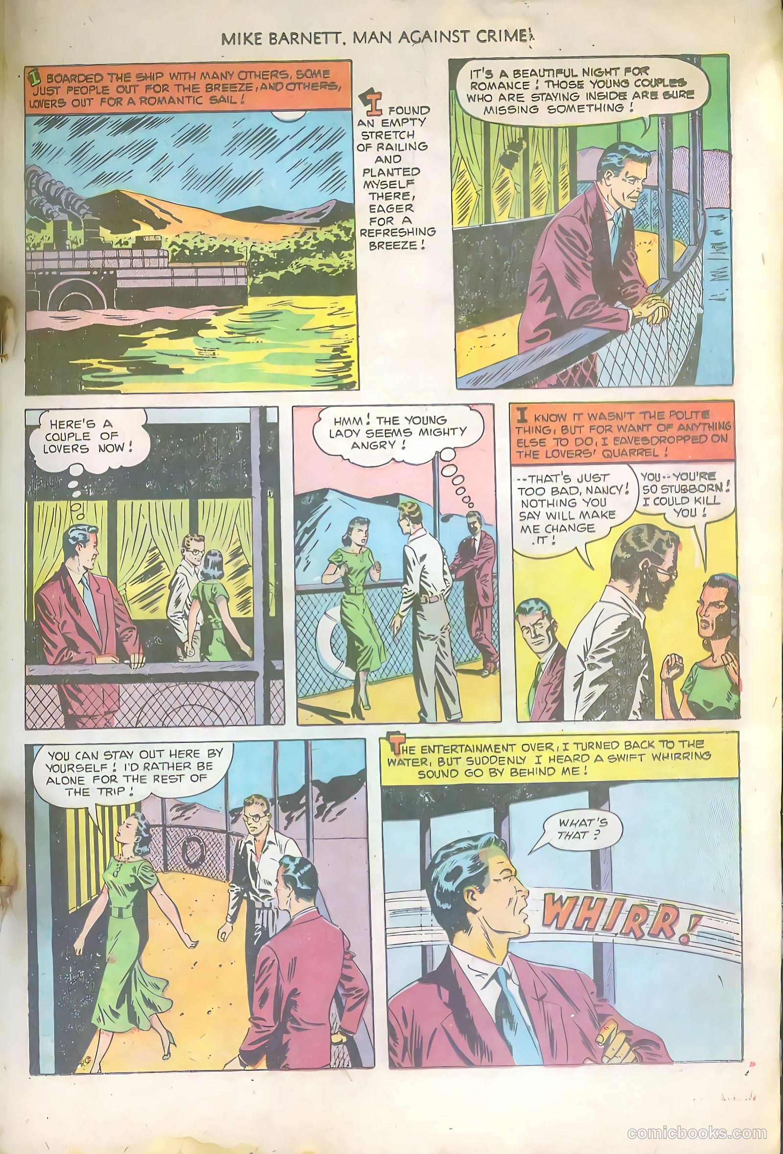 Mike Barnett, Man Against Crime #6 — page 19 of 36