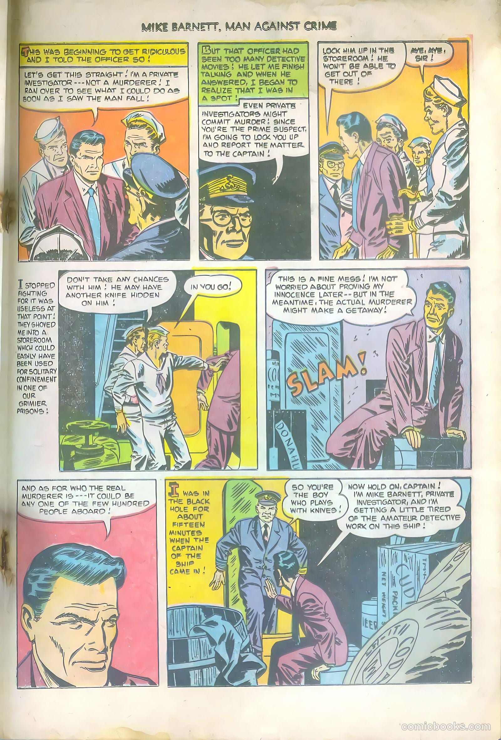 Mike Barnett, Man Against Crime #6 — page 21 of 36